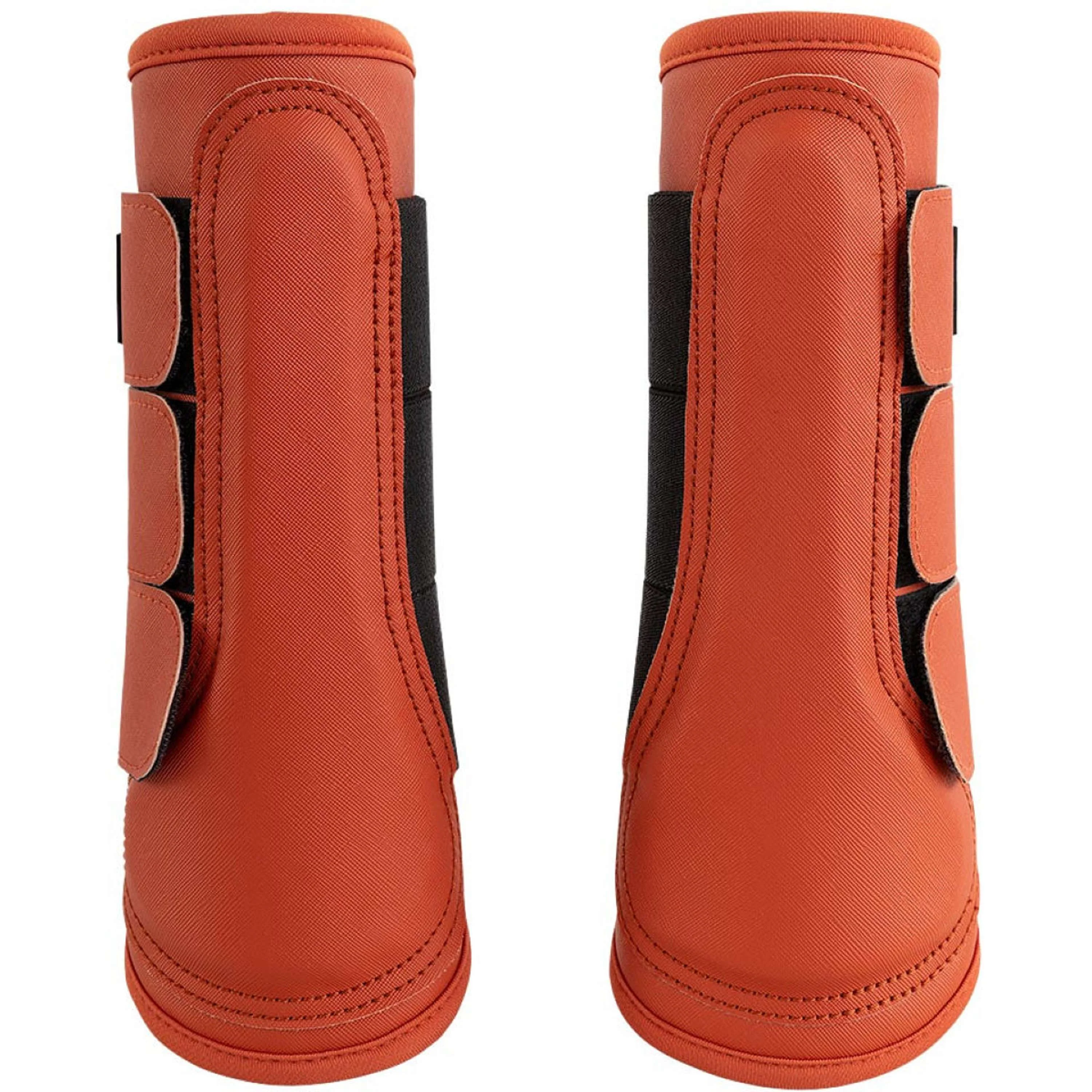 BR Dressage Boots Majestic Kamilla Mecca Orange - Image 2