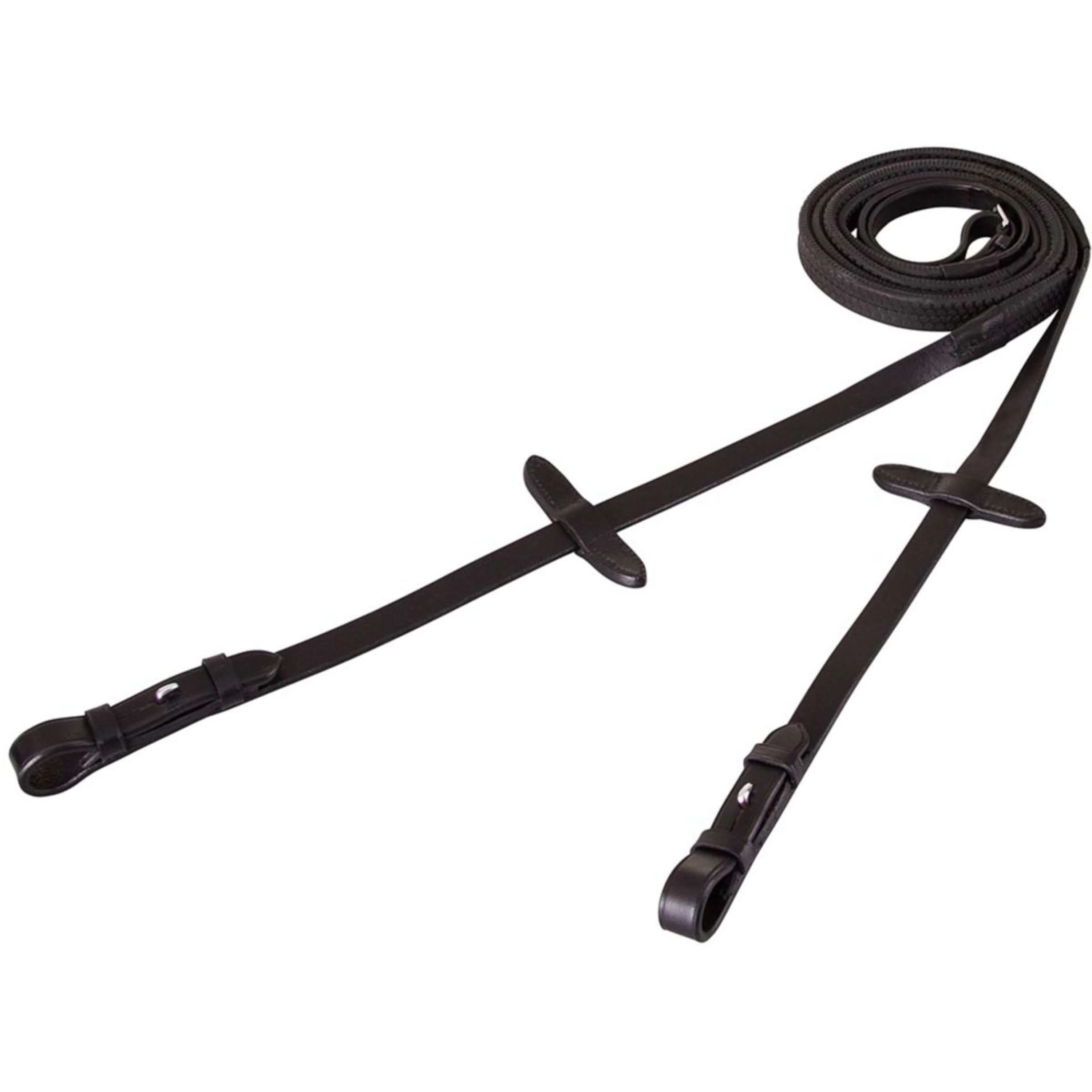 BR Rênes Eventa Pro Grip 16mm Blind Noir/Argent - Image 3