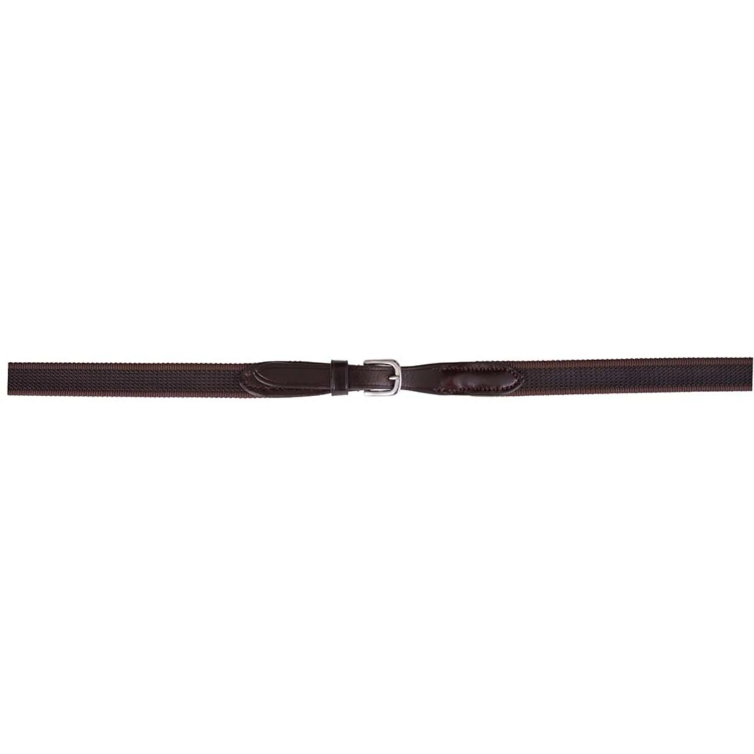 BR Rênes  Linge 19mm Antidérapant Fermeture E Marron/Argent - Image 2