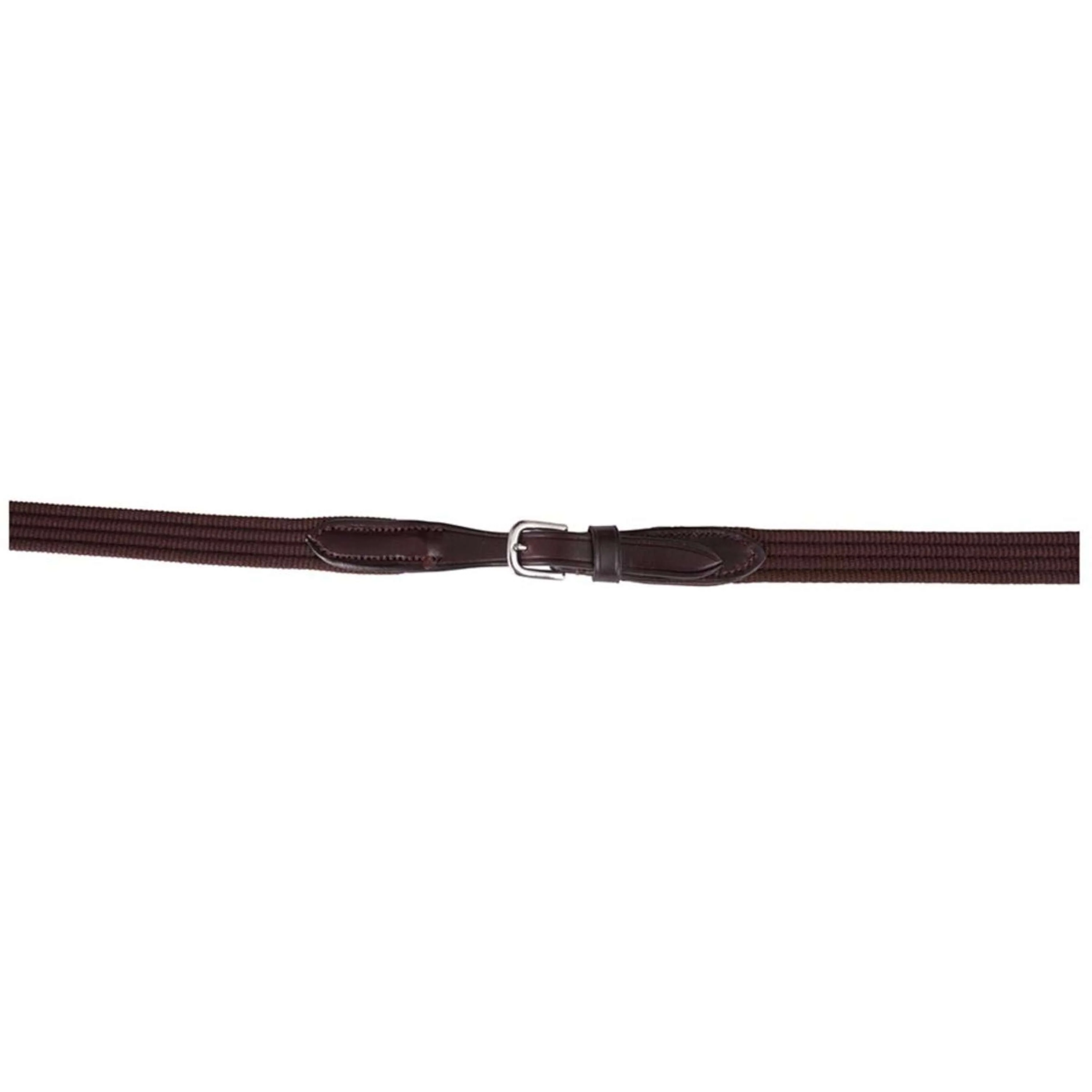 BR Rênes Linge 19mm Blind/Boucle Ronde Marron/Argent - Image 2
