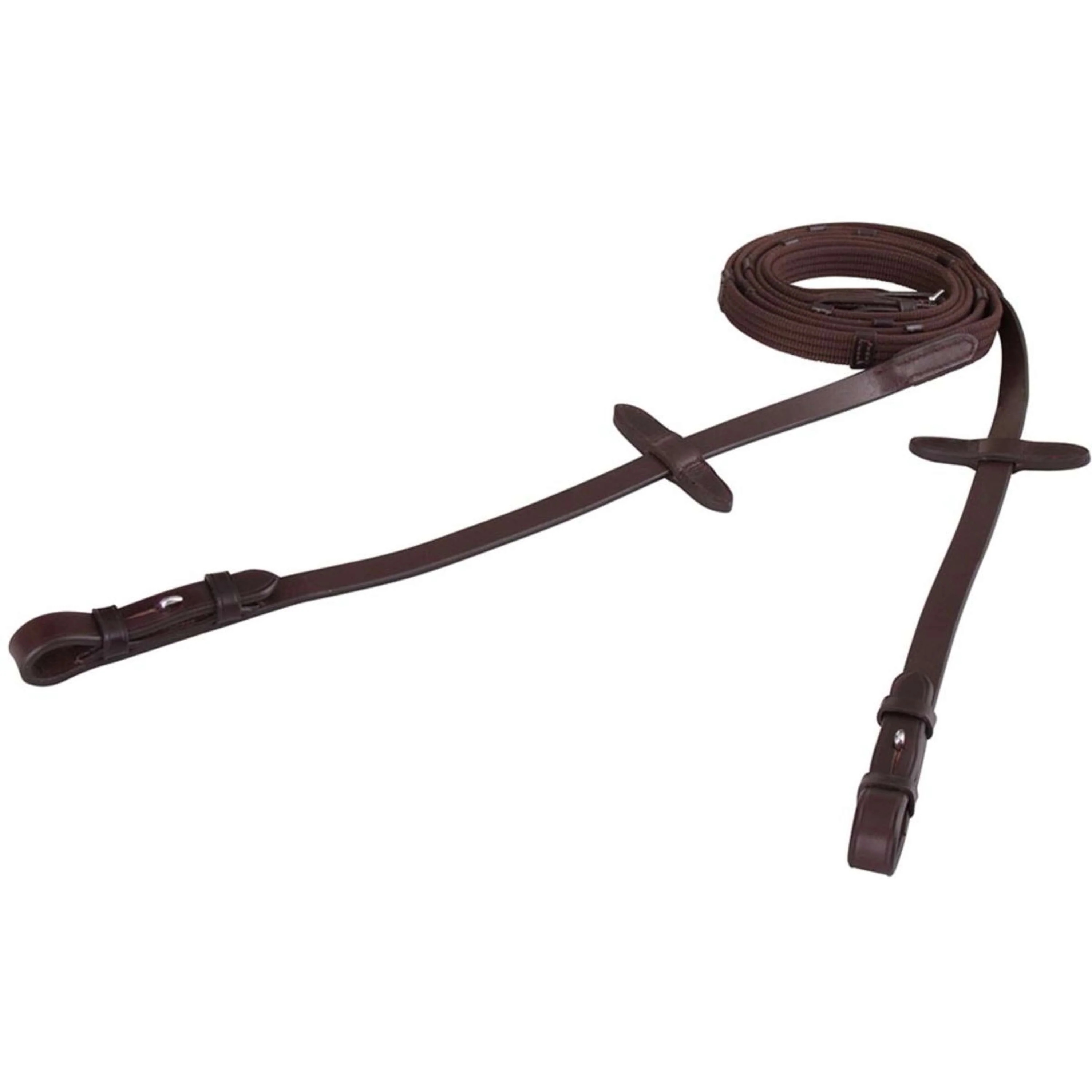 BR Rênes Linge 19mm Blind/Boucle Ronde Marron/Argent - Image 3