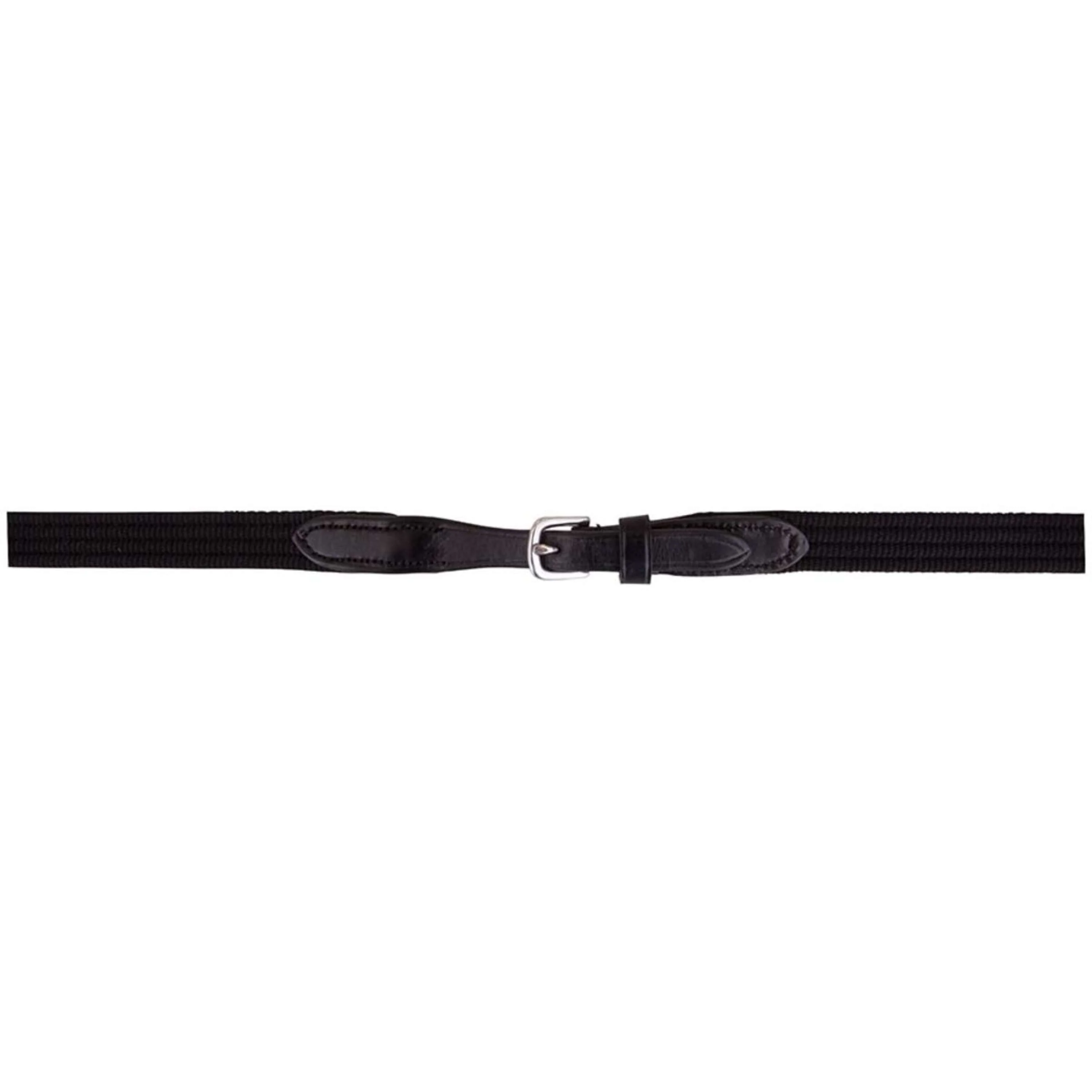 BR Rênes Linge 19mm Blind/Boucle Ronde Noir/Argent - Image 2
