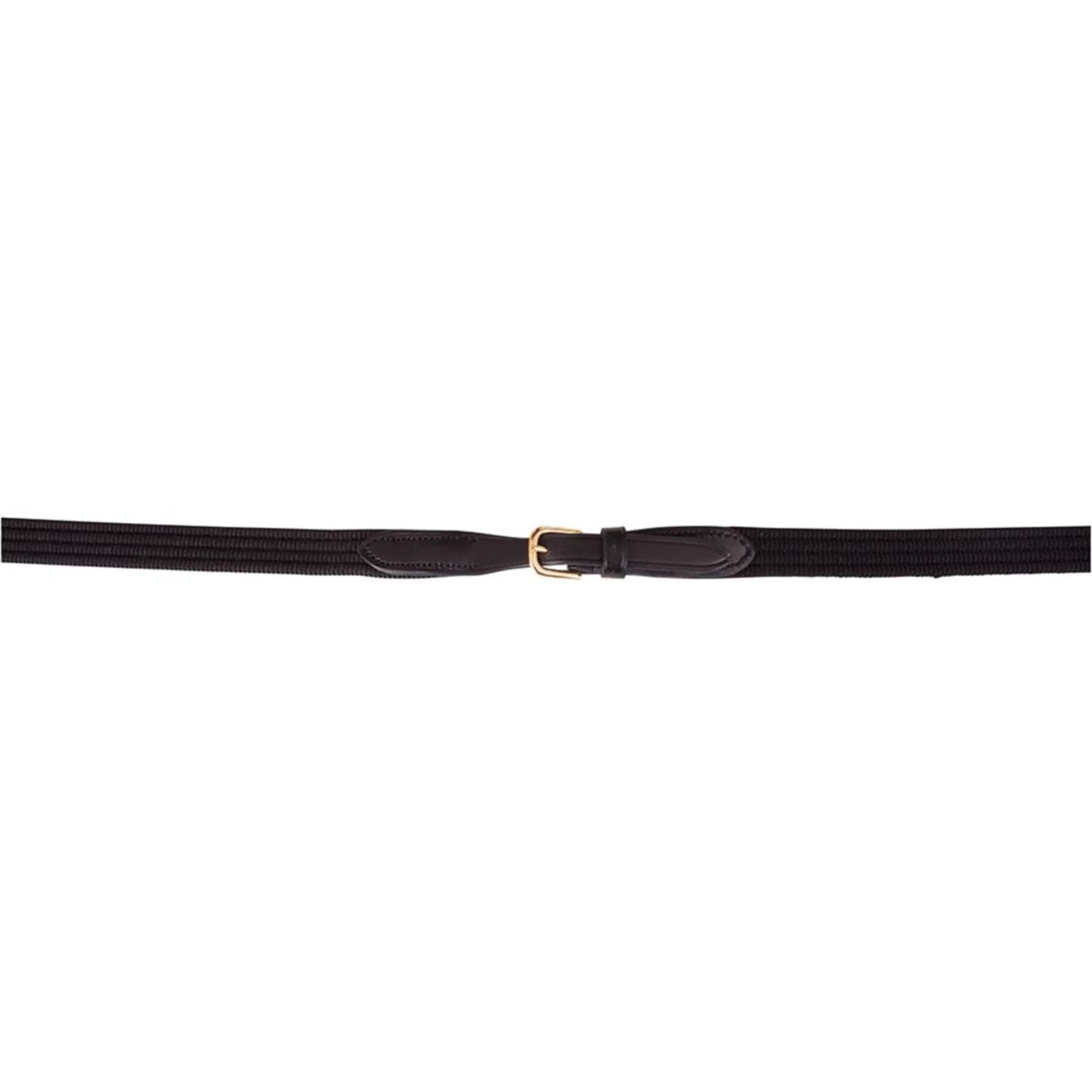 BR Rênes Linge 19mm Blind/Boucle Ronde Noir/Or - Image 2