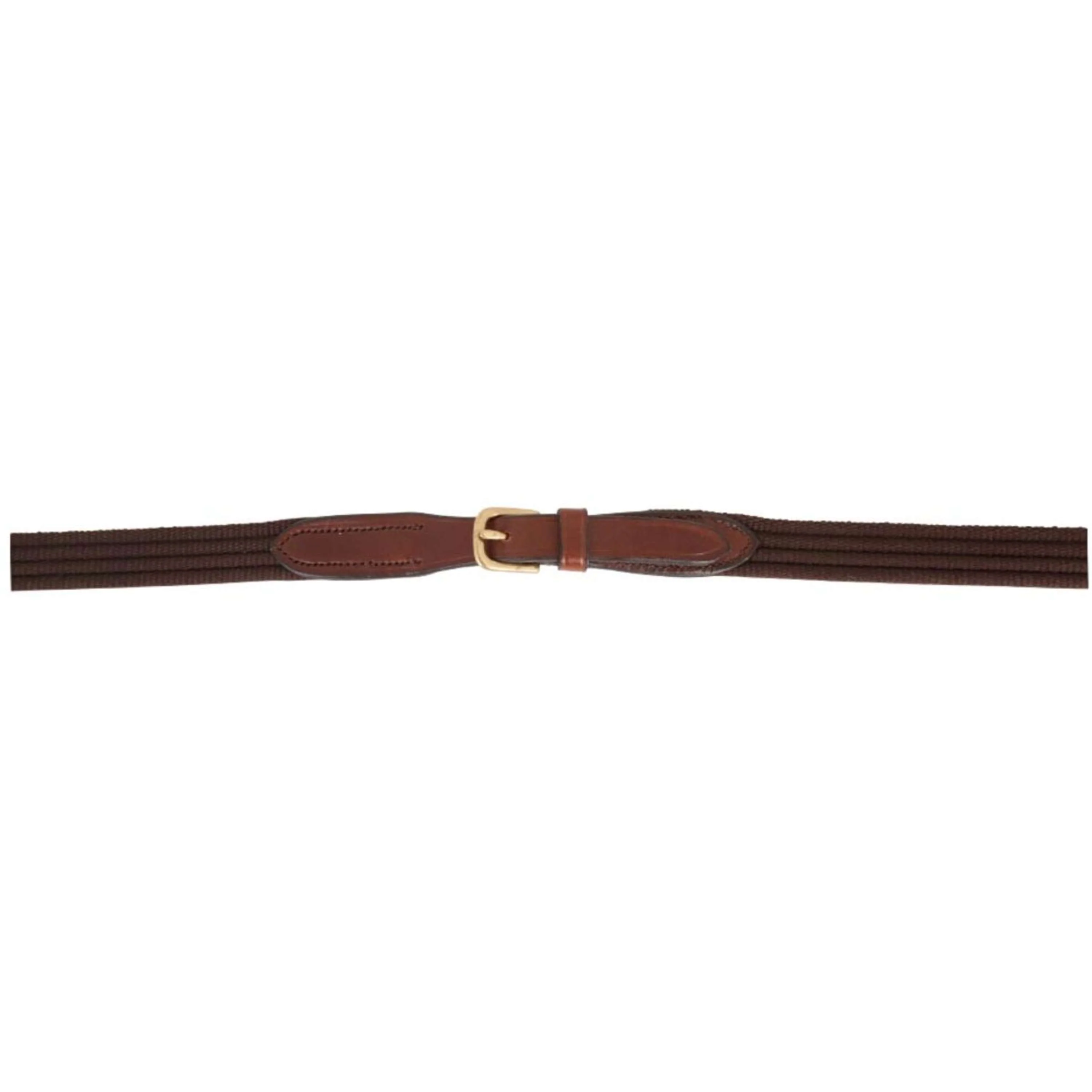BR Rênes Linge 19mm Boucles Rondes Tabac/cuivre - Image 2