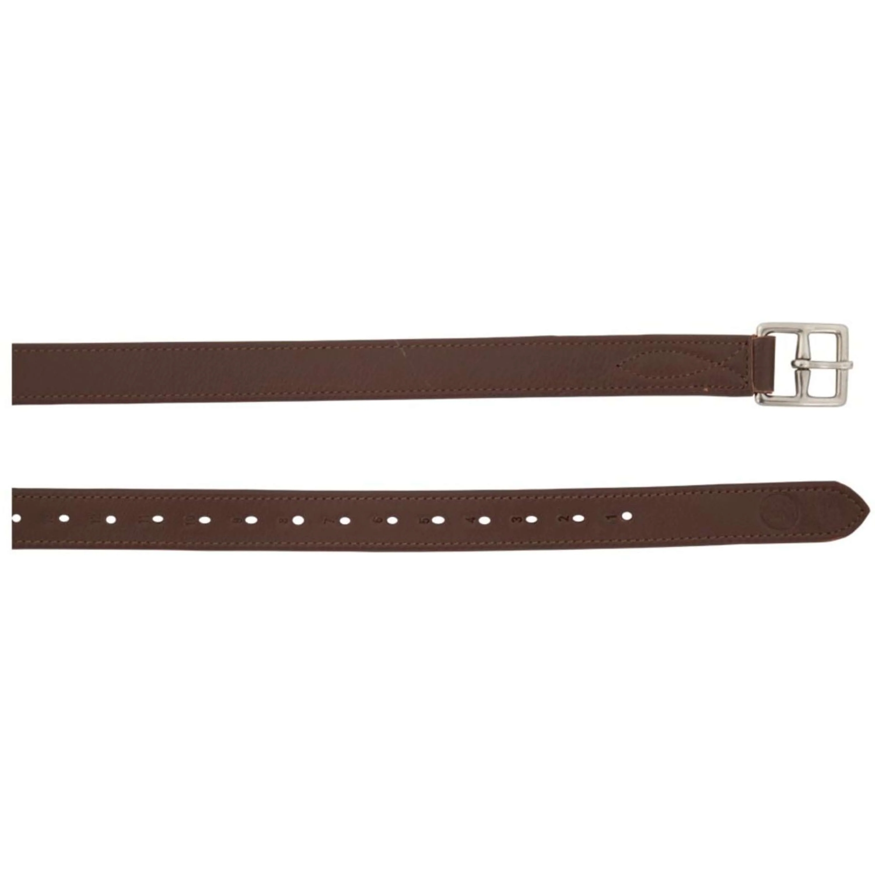 BR Étrivières Nylon et Boucles Acier Inoxydable Soft Oak/Silver - Image 2