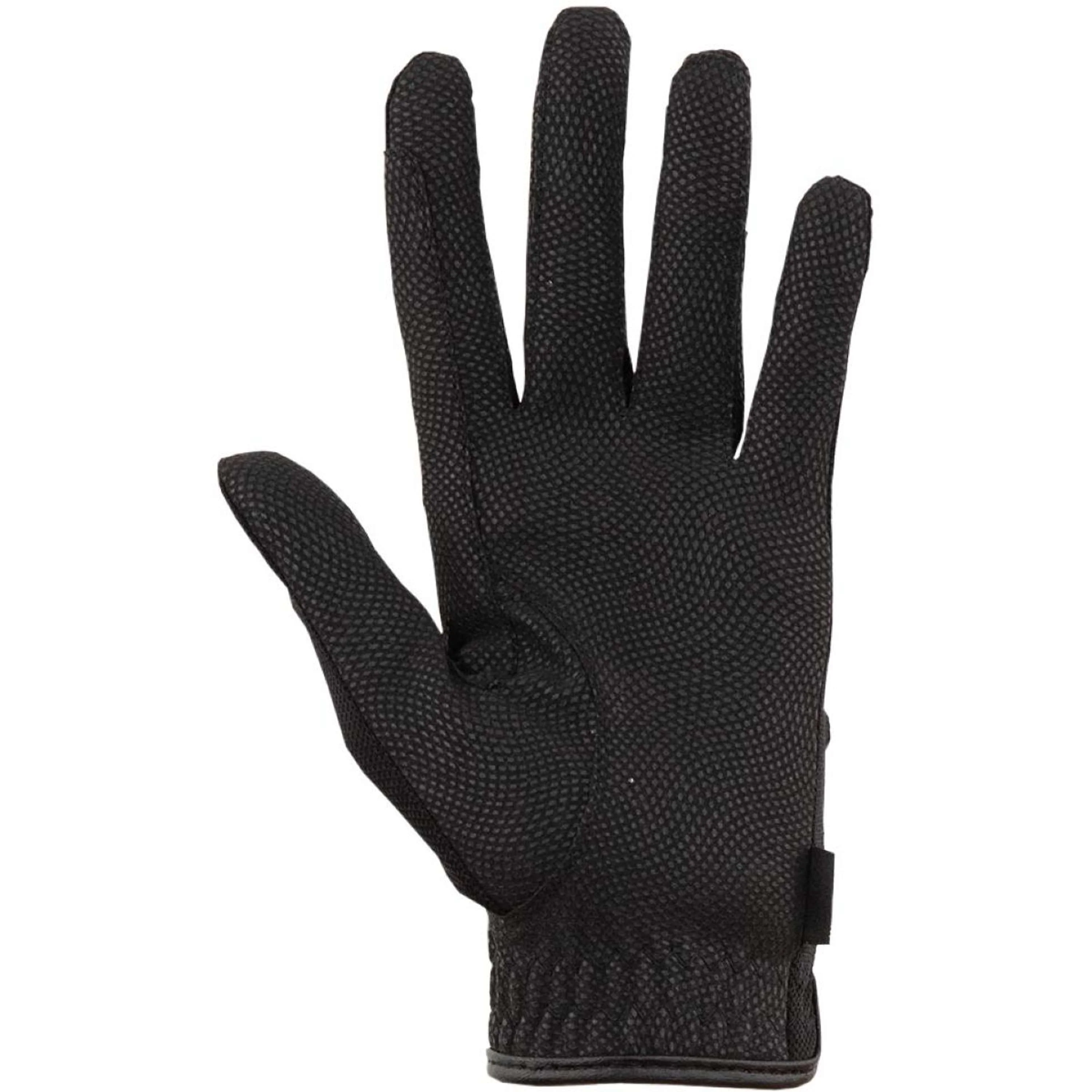 BR Gants d'Équitation Royal Mesh Noir - Image 2