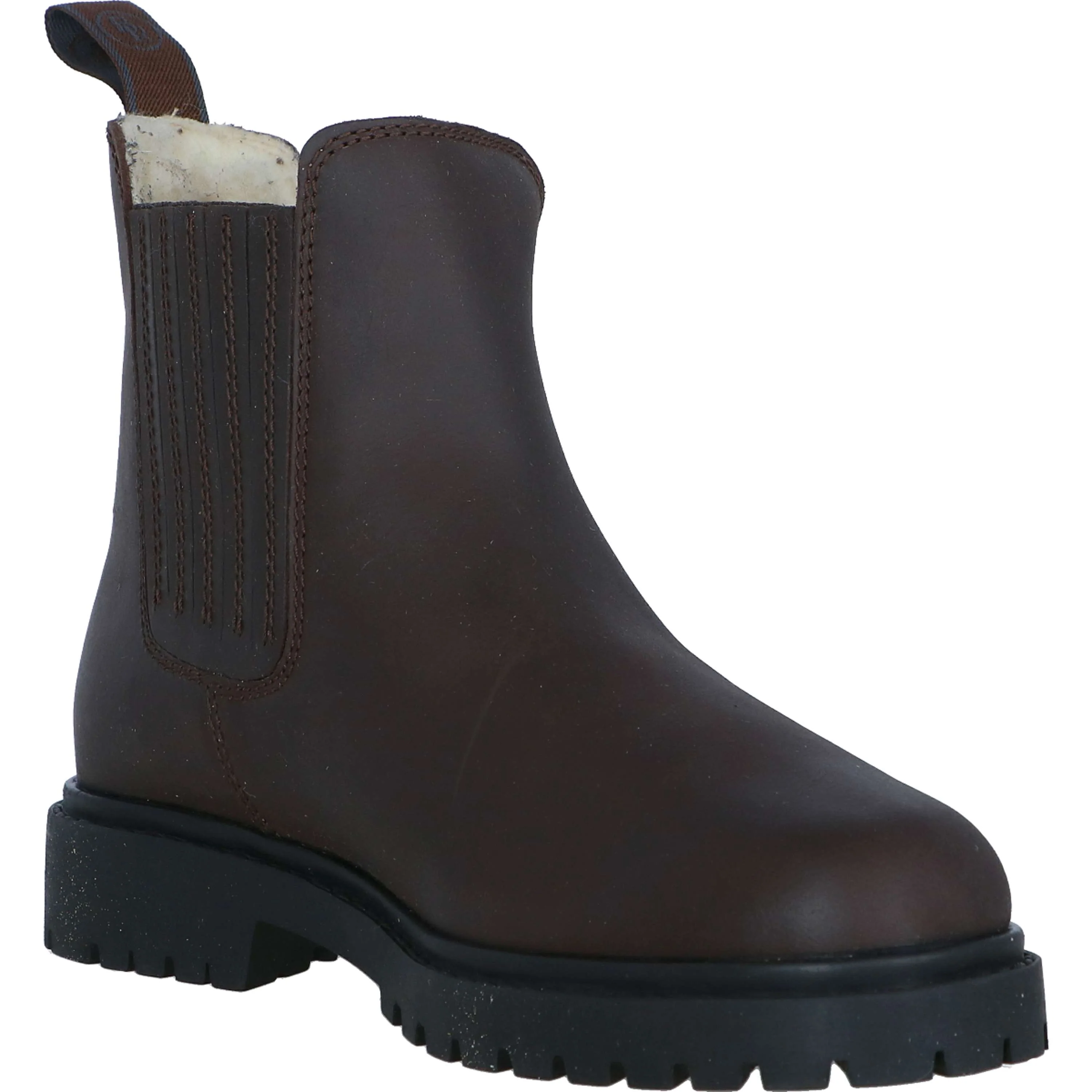 BR Jodhpurs d'Hiver Alaska II Nubuck avec Semelle Caoutchouc Marron - Image 6
