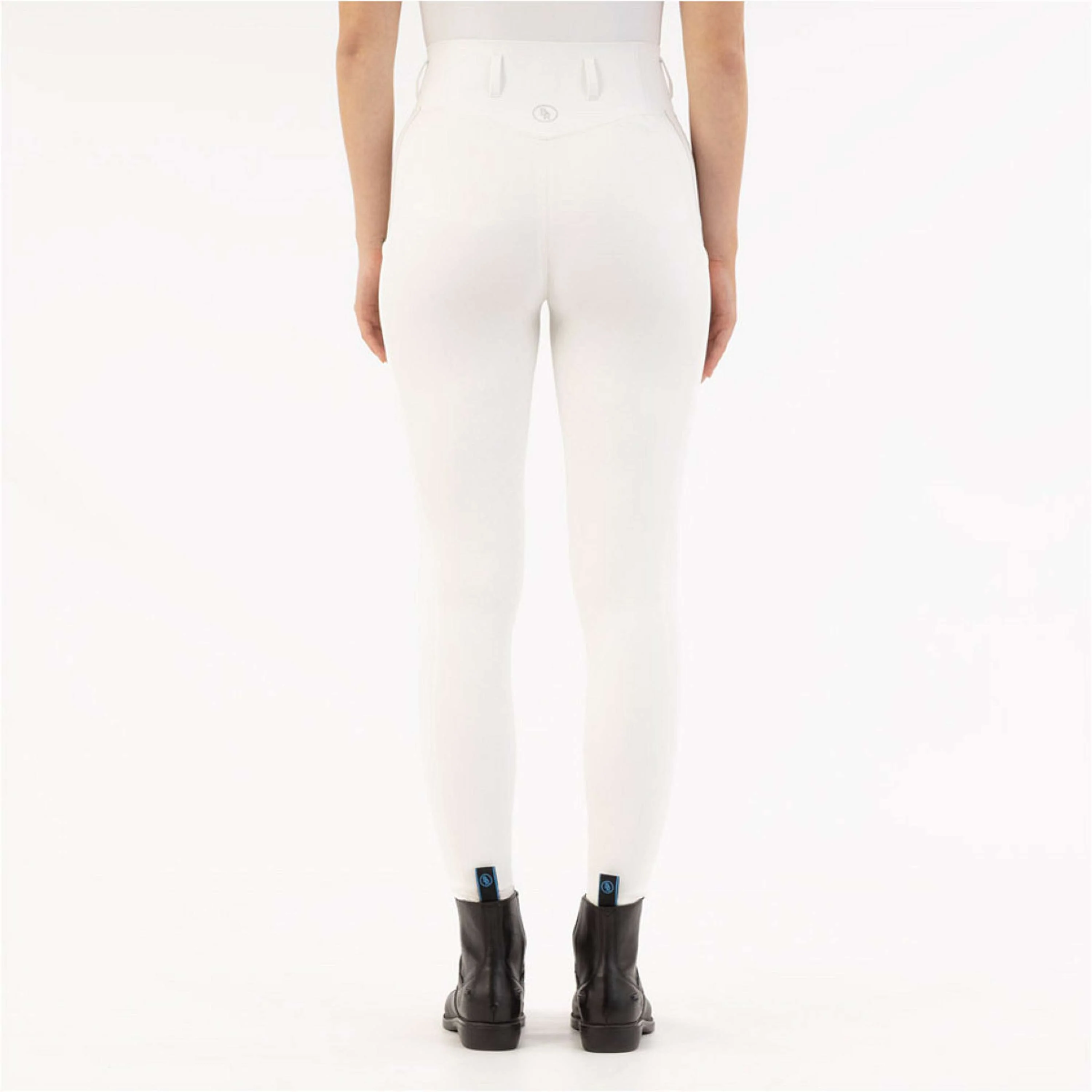 BR Legging d'Équitation Kelly Full Grip Lucent White - Image 3