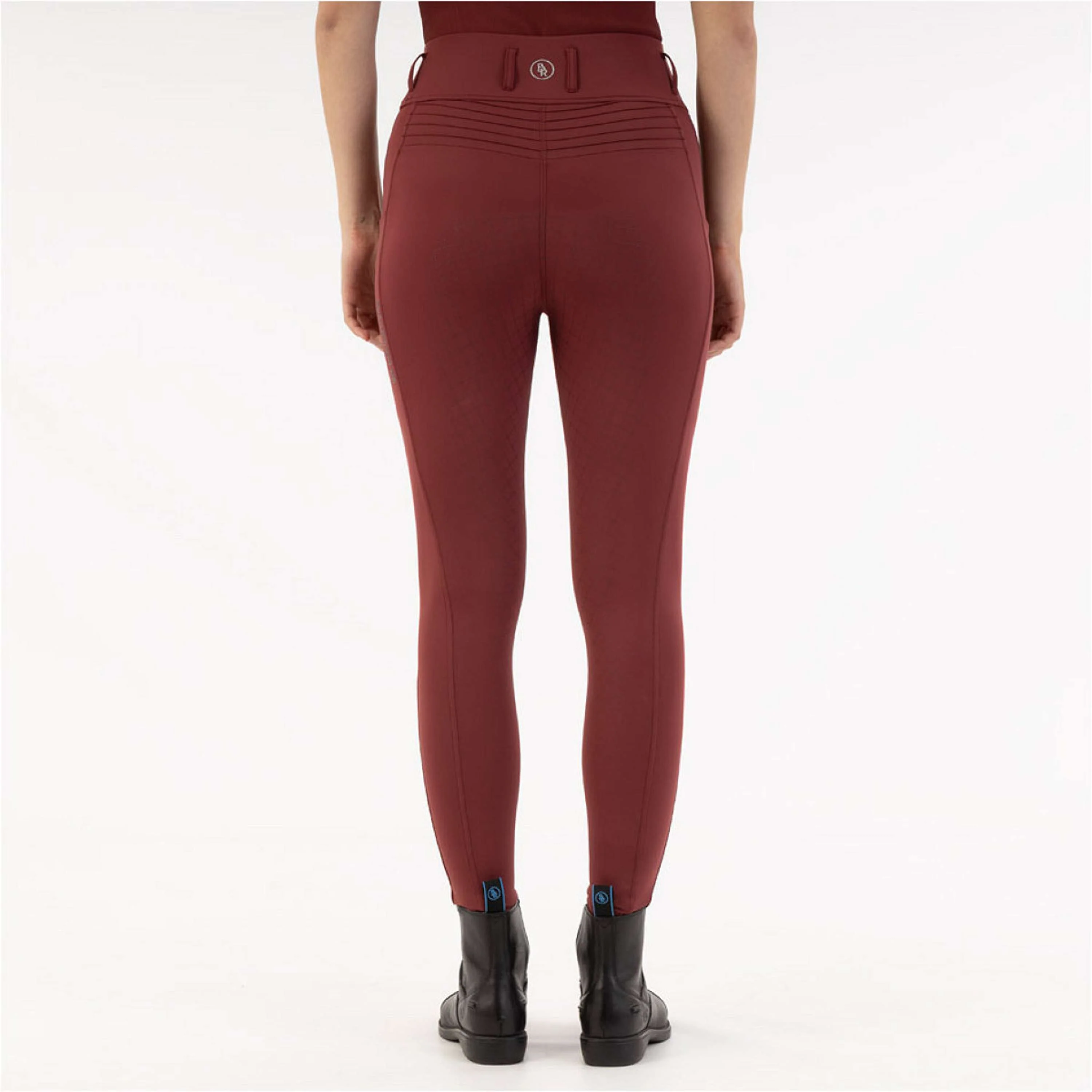BR Legging d'Équitation Krista Full Grip New Maroon - Image 2