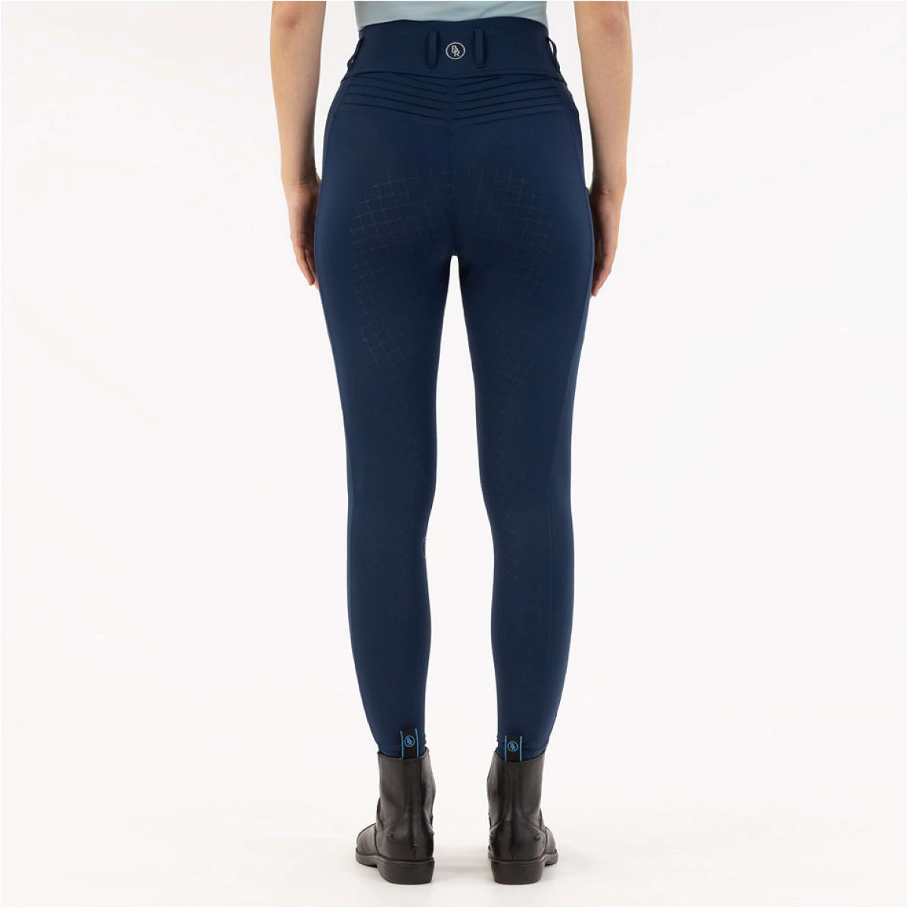 BR Legging d'Équitation Krista Full Grip Pageant Blue - Image 3