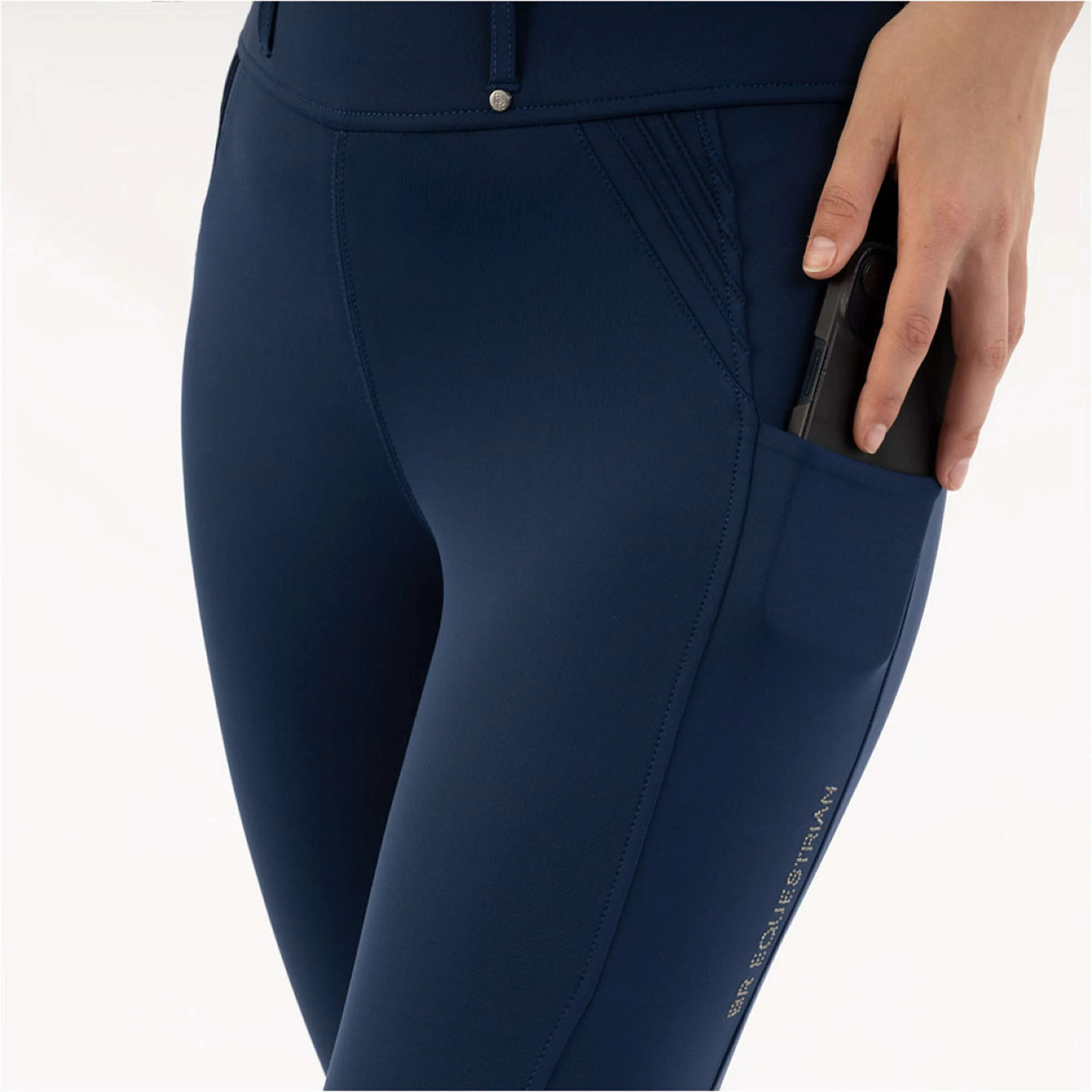 BR Legging d'Équitation Krista Full Grip Pageant Blue - Image 6