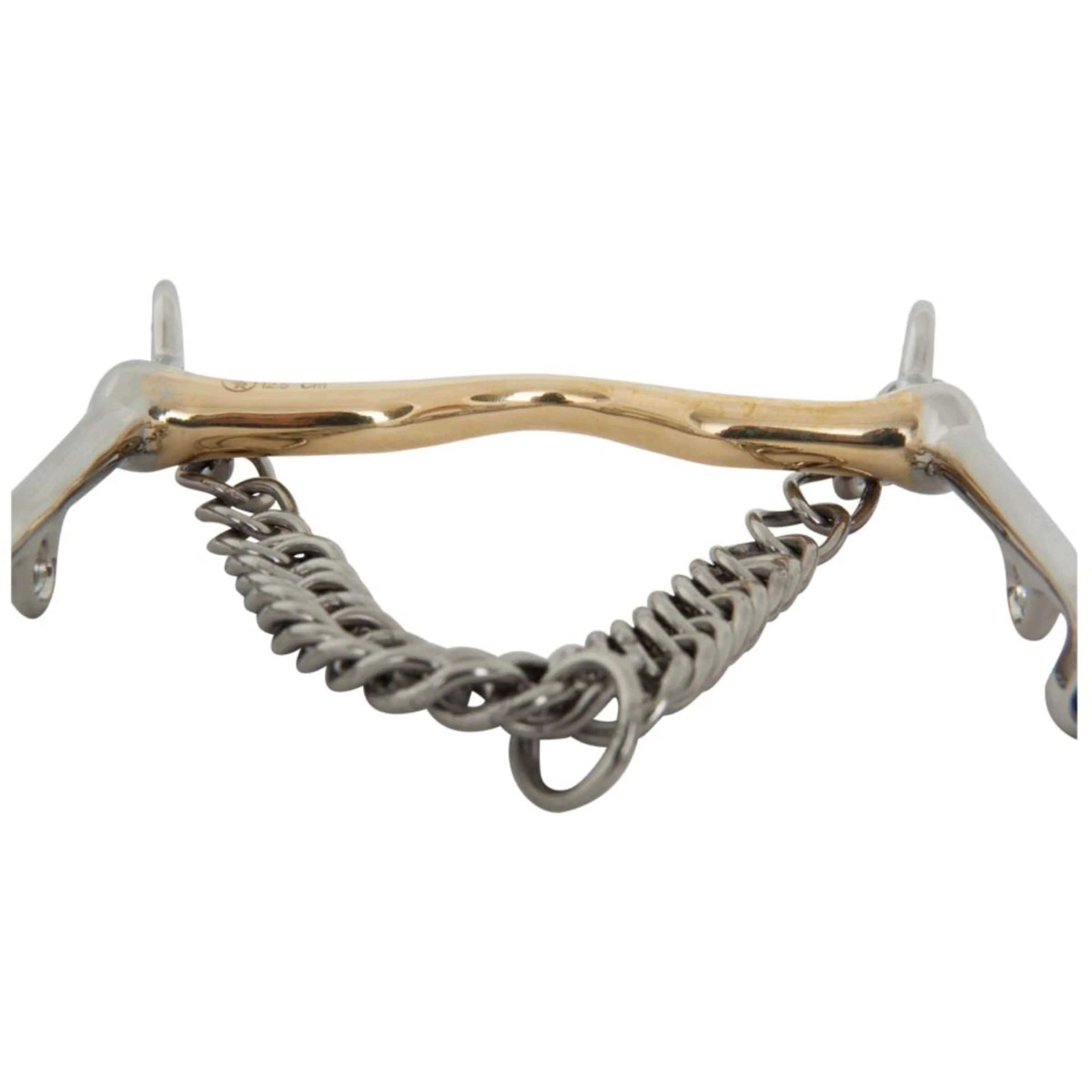 BR Mors de Dressage Soft Contact Cisailles Basses 140mm 12mm - Image 2