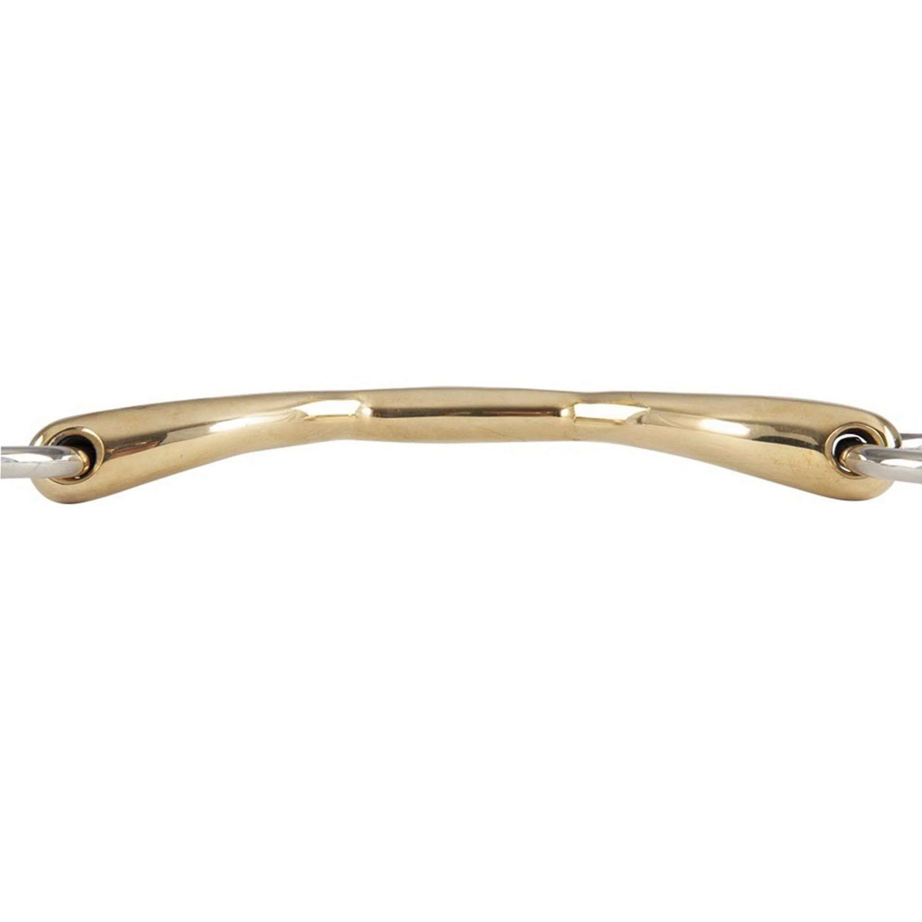 BR Mors de Filet Caoutchouc Soft Contact 14mm Non Brisé - Image 2