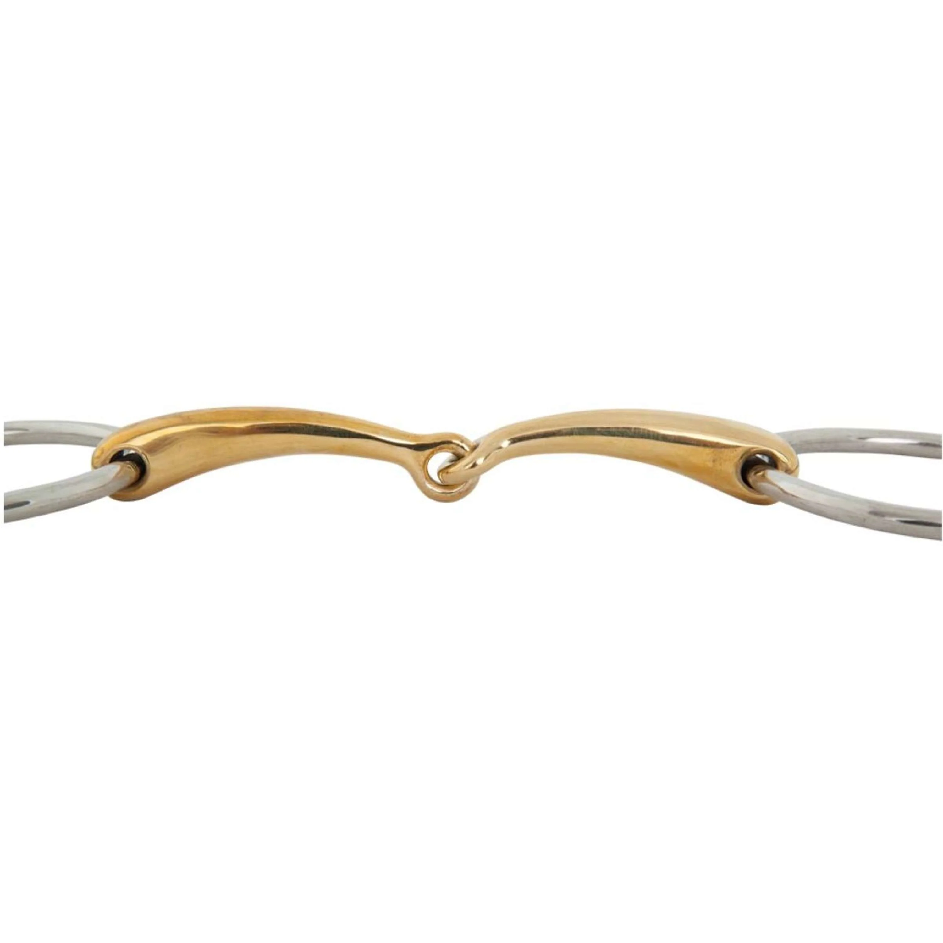 BR Mors de Filet Caoutchouc Soft Contact Courbé 12mm - Image 2