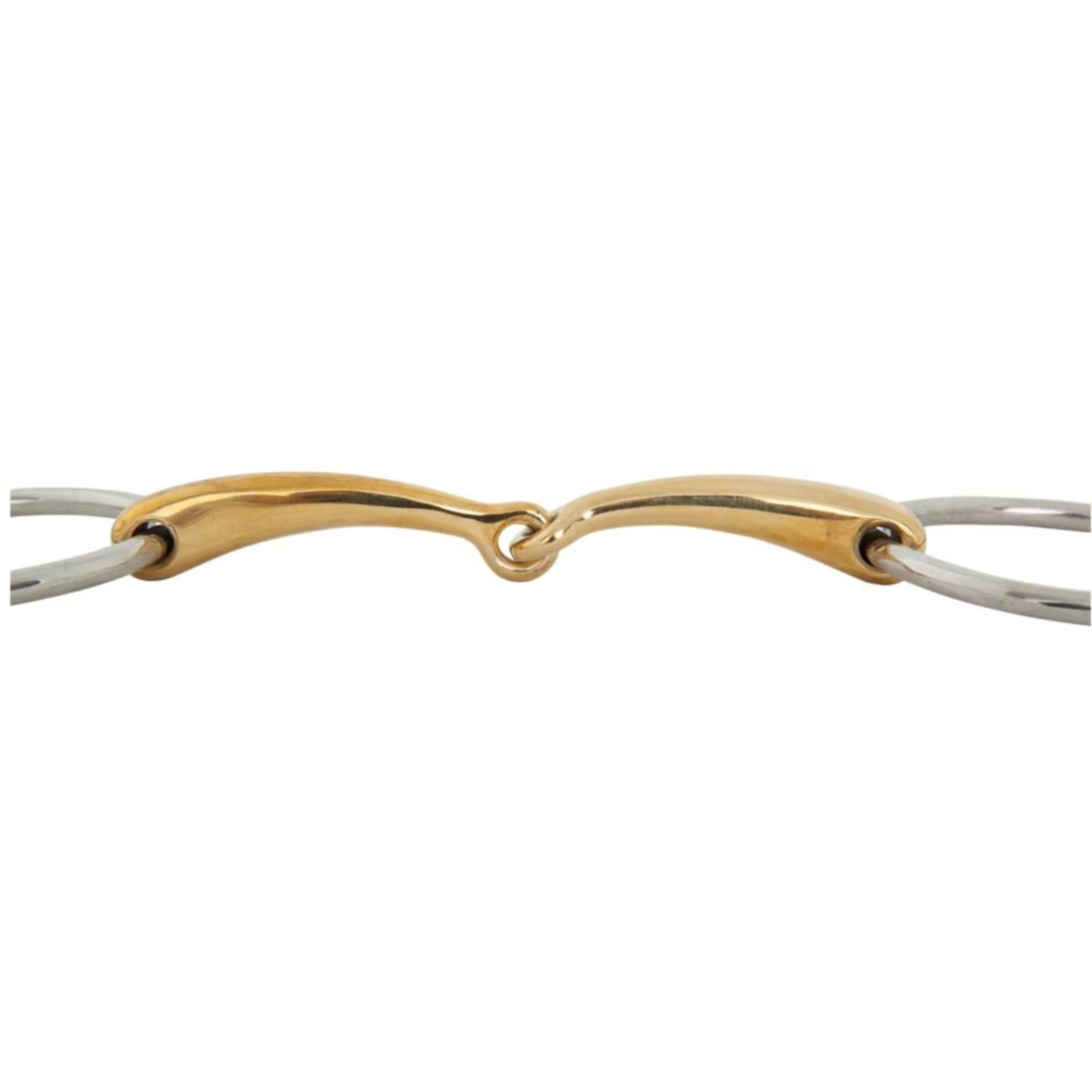 BR Mors de Filet Caoutchouc Soft Contact Courbé 14mm - Image 2
