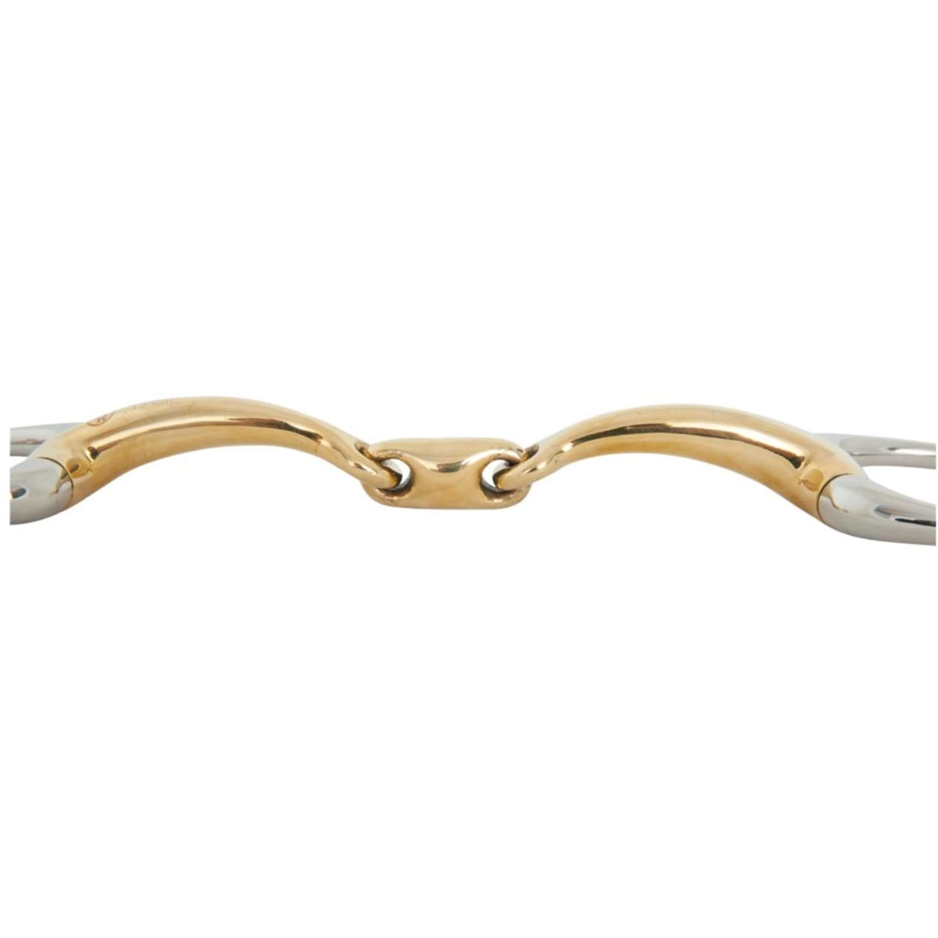 BR Mors de Filet Olive Soft Contact Double Brisure 12mm - Image 2