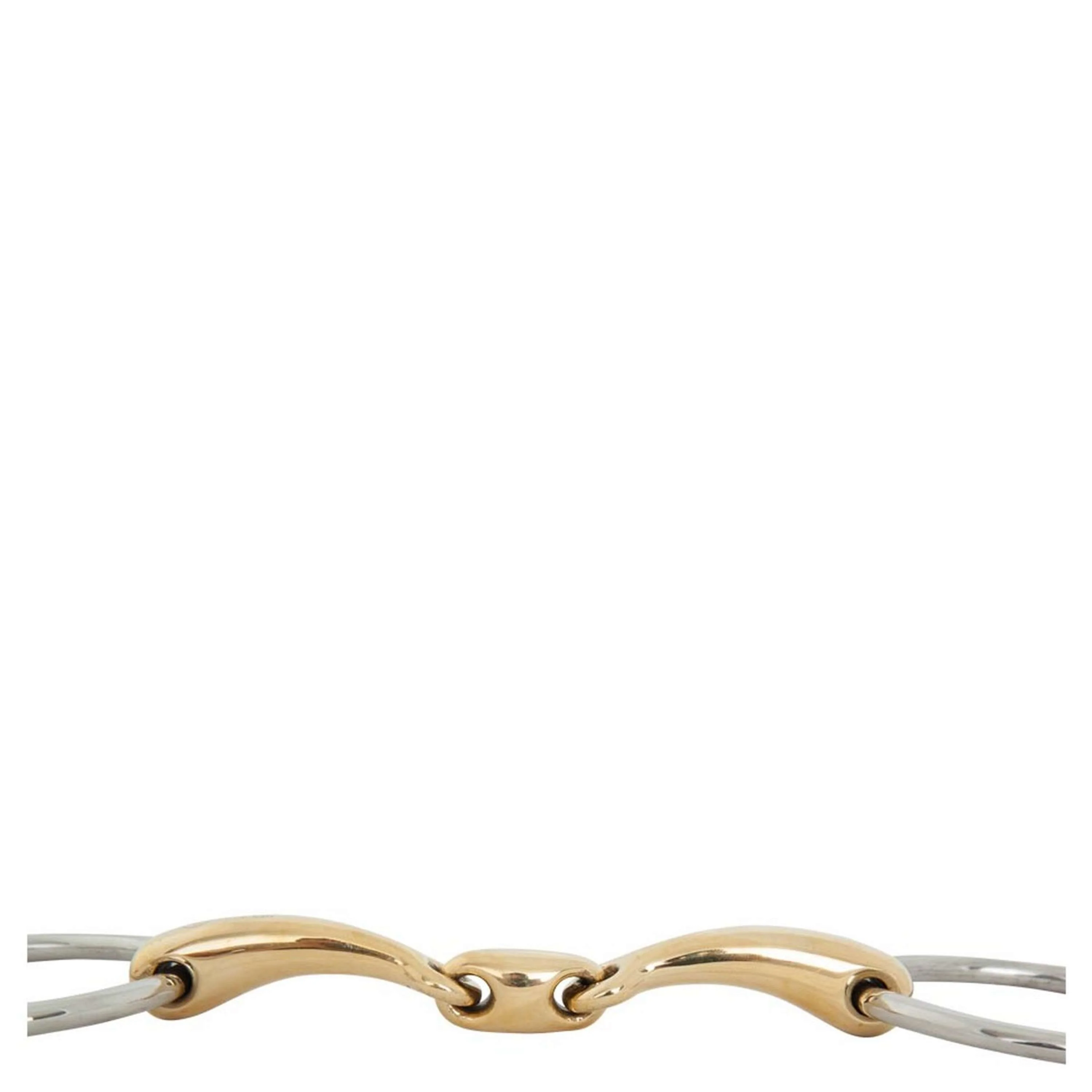 BR Mors de Filet Soft Contact Double Brisure 14mm - Image 2