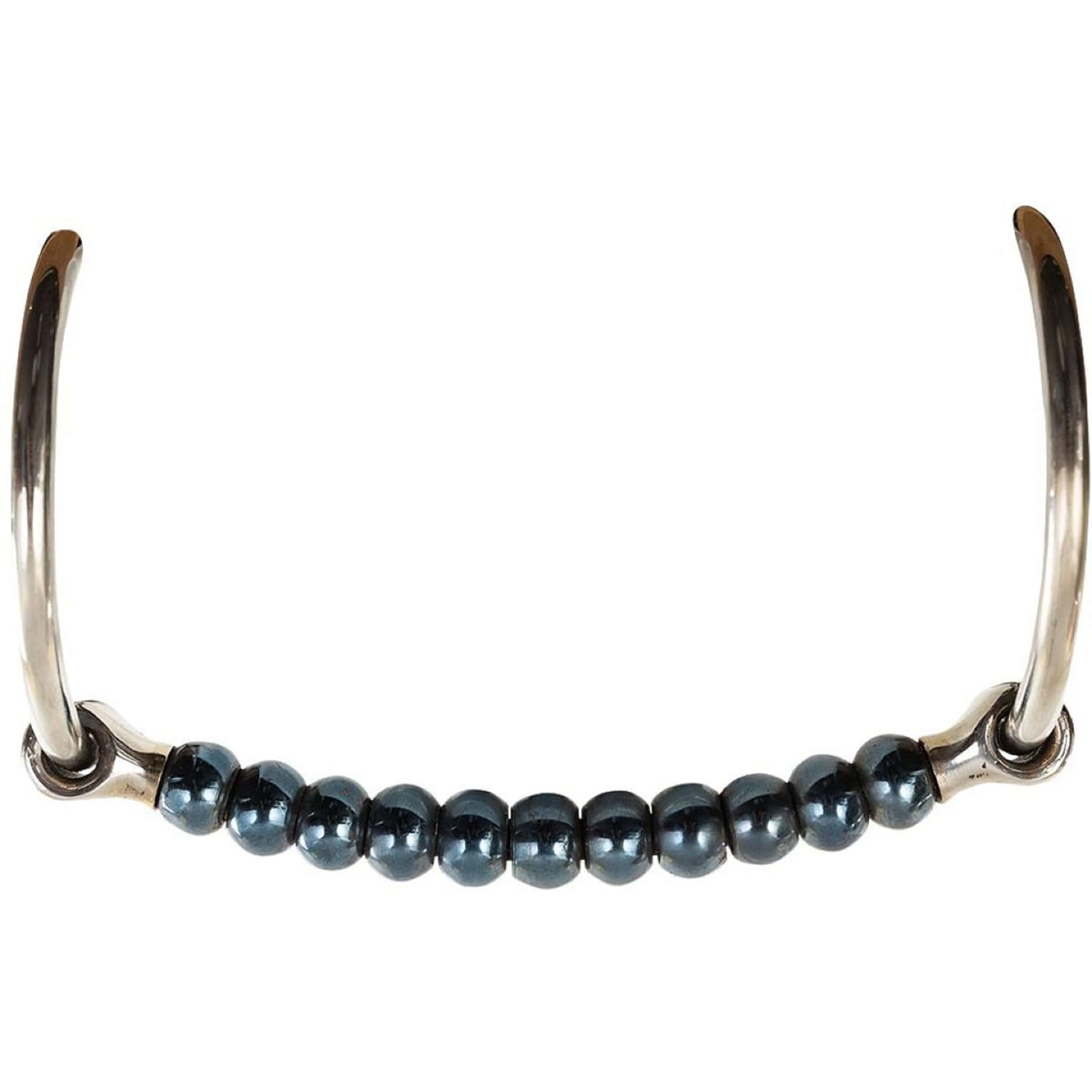 BR Mors de Filet Sweet Iron Cherry Roller Barre 14mm - Image 2