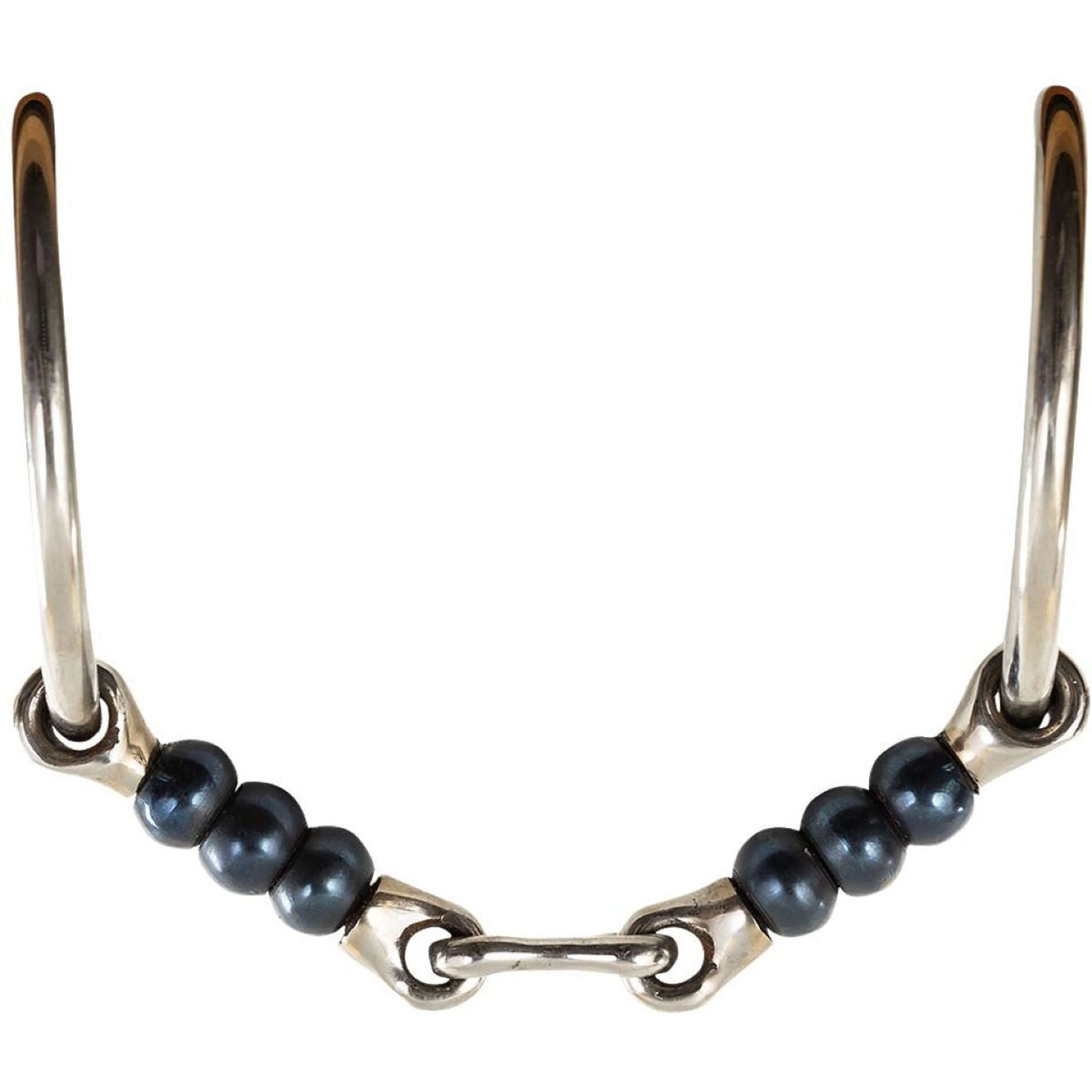 BR Mors de Filet Sweet Iron Cherry Roller Double Brisure 16mm - Image 2