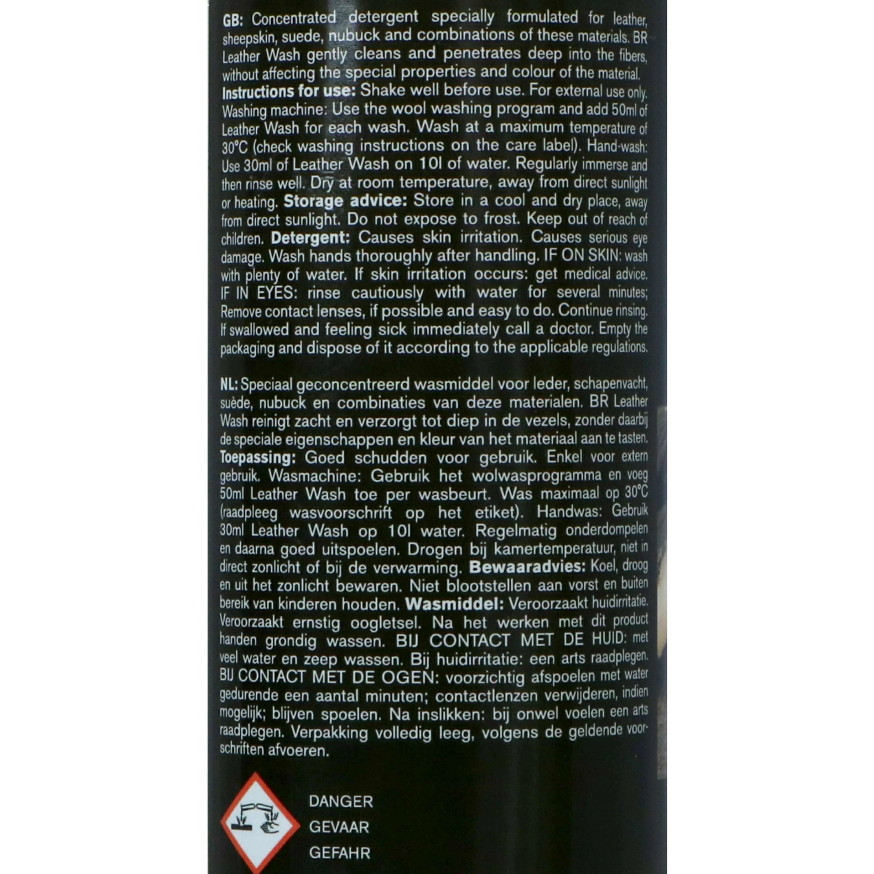BR Nettoyant pour Cuir Flacon avec Bouchon Doseur - Image 4