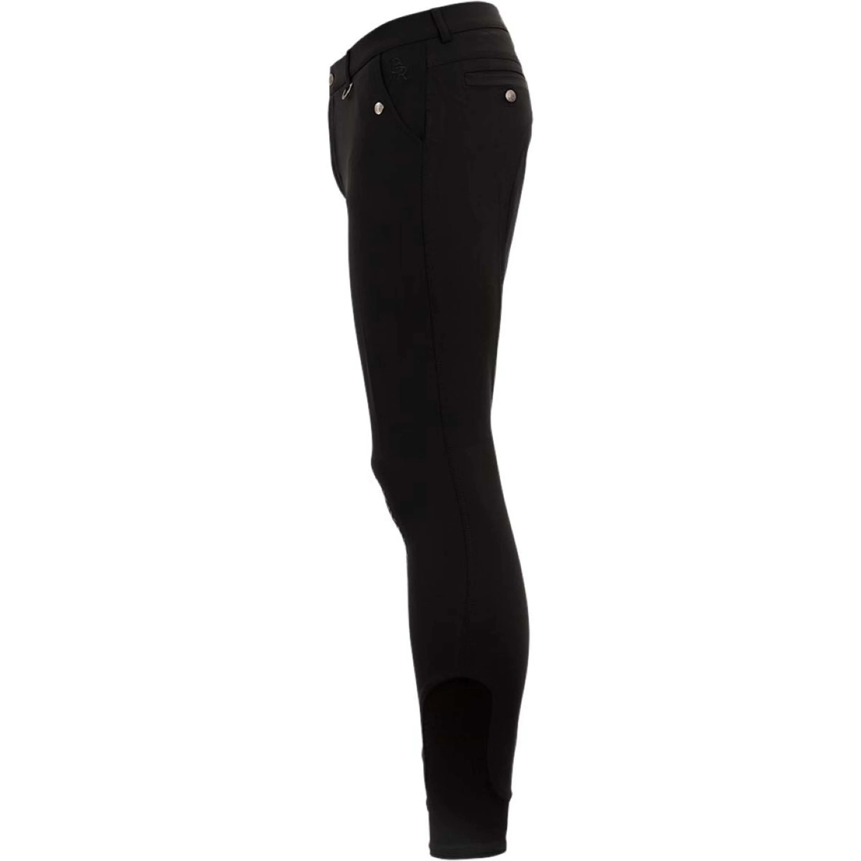 BR Pantalon d'Équitation Maikel Silicone Genouillères Noir - Image 3