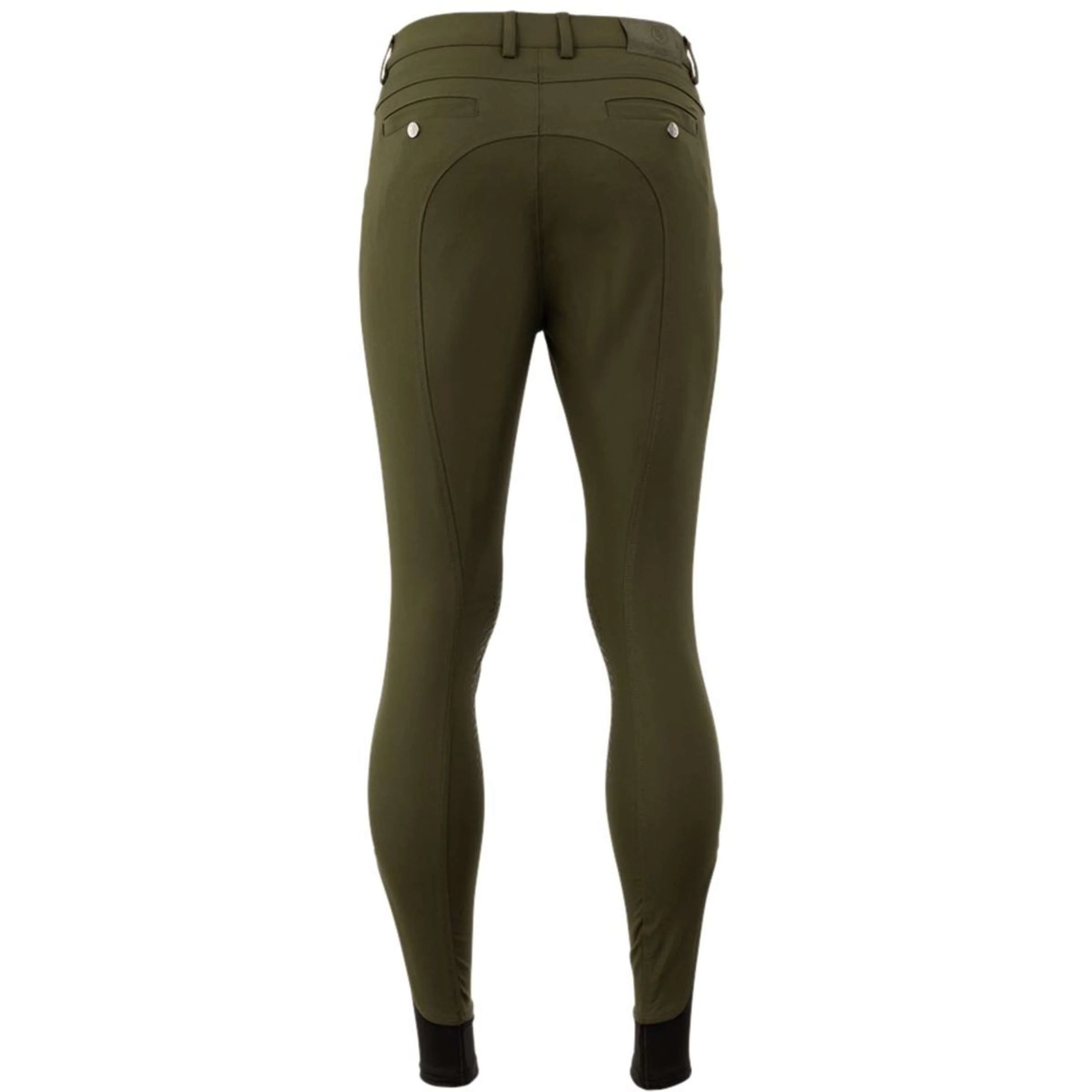 BR Pantalon d'Équitation Maikel Silicone Genouillères Forest Green - Image 2