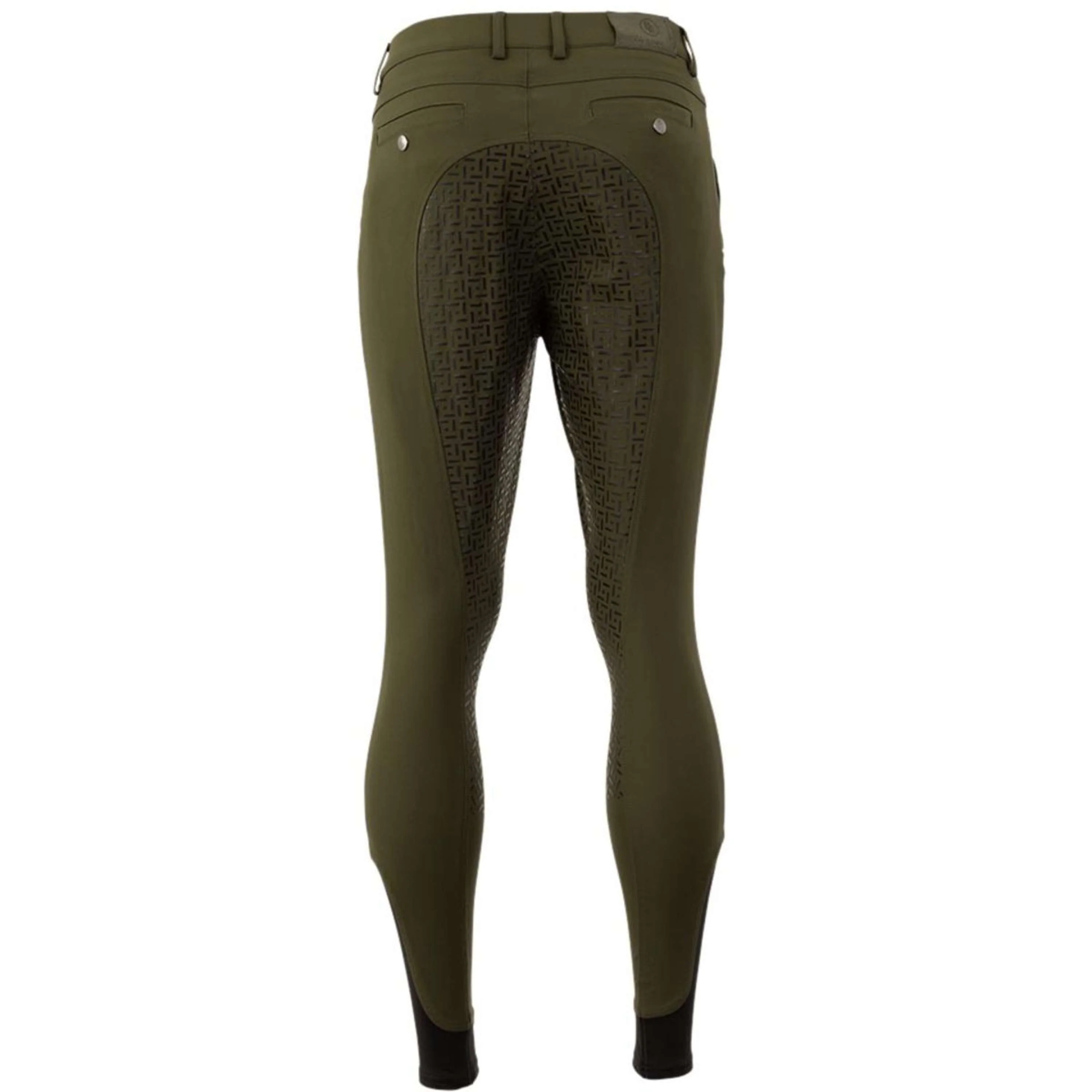 BR Pantalon d'Équitation Maikel Silicone Fond de Peau Forest Green - Image 2