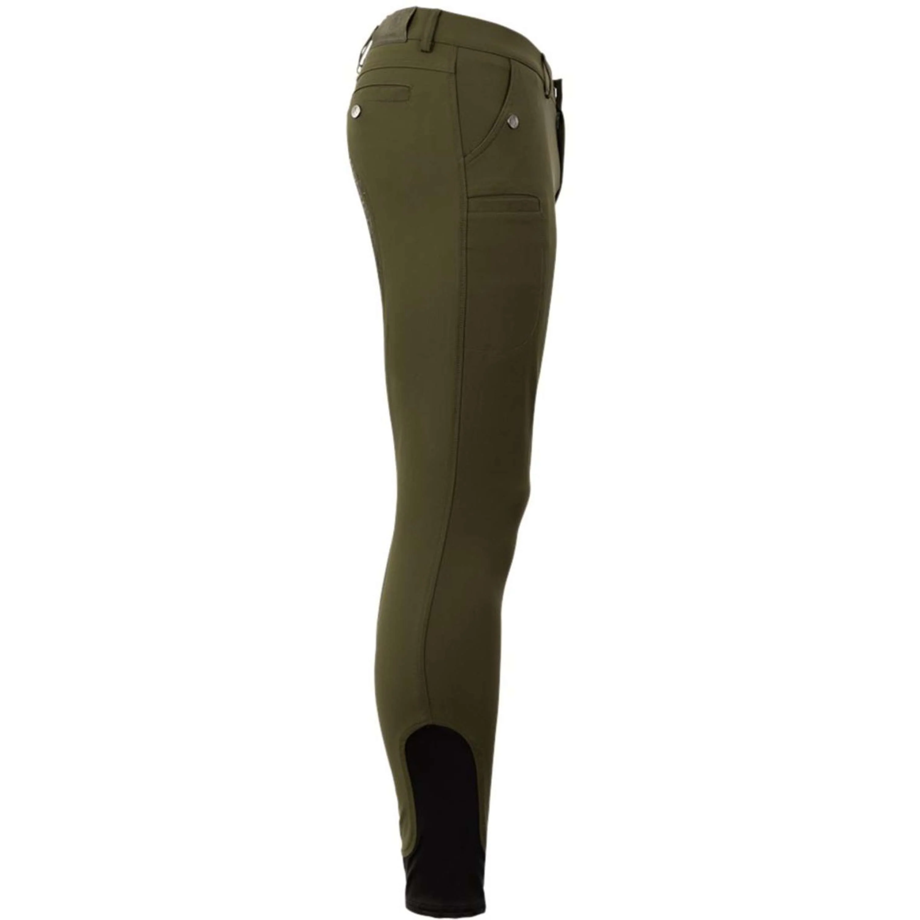BR Pantalon d'Équitation Maikel Silicone Fond de Peau Forest Green - Image 4