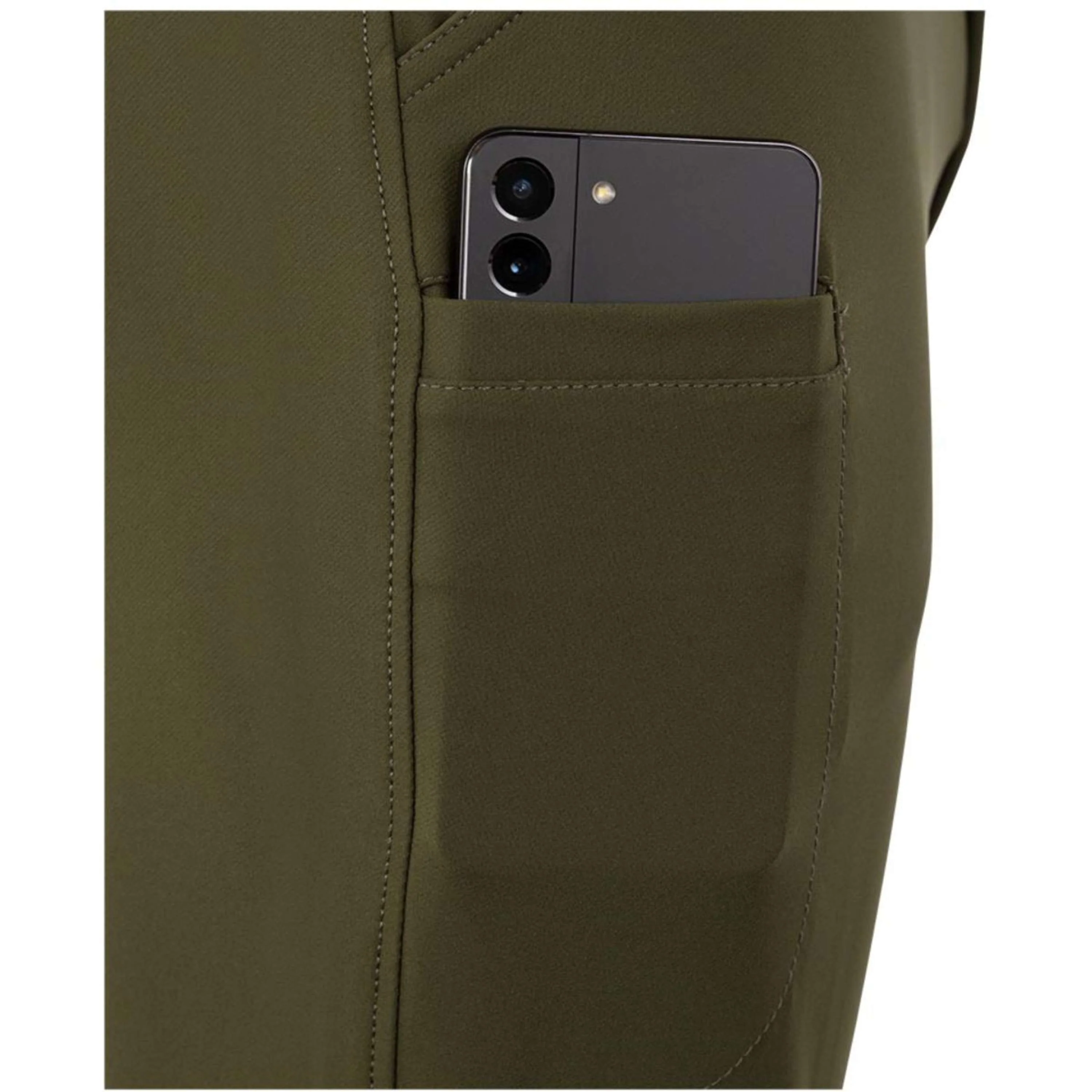 BR Pantalon d'Équitation Maikel Silicone Fond de Peau Forest Green - Image 5