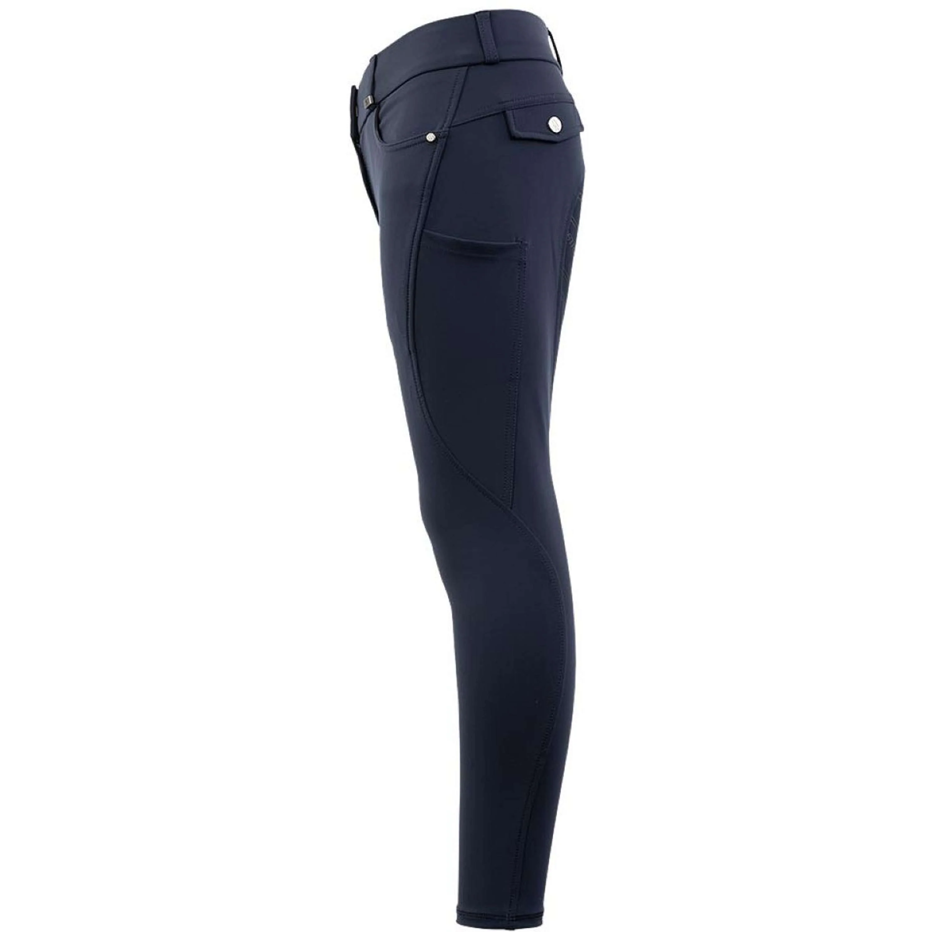 BR Pantalon d'Équitation Mikai Full Grip Navy Blazer - Image 3