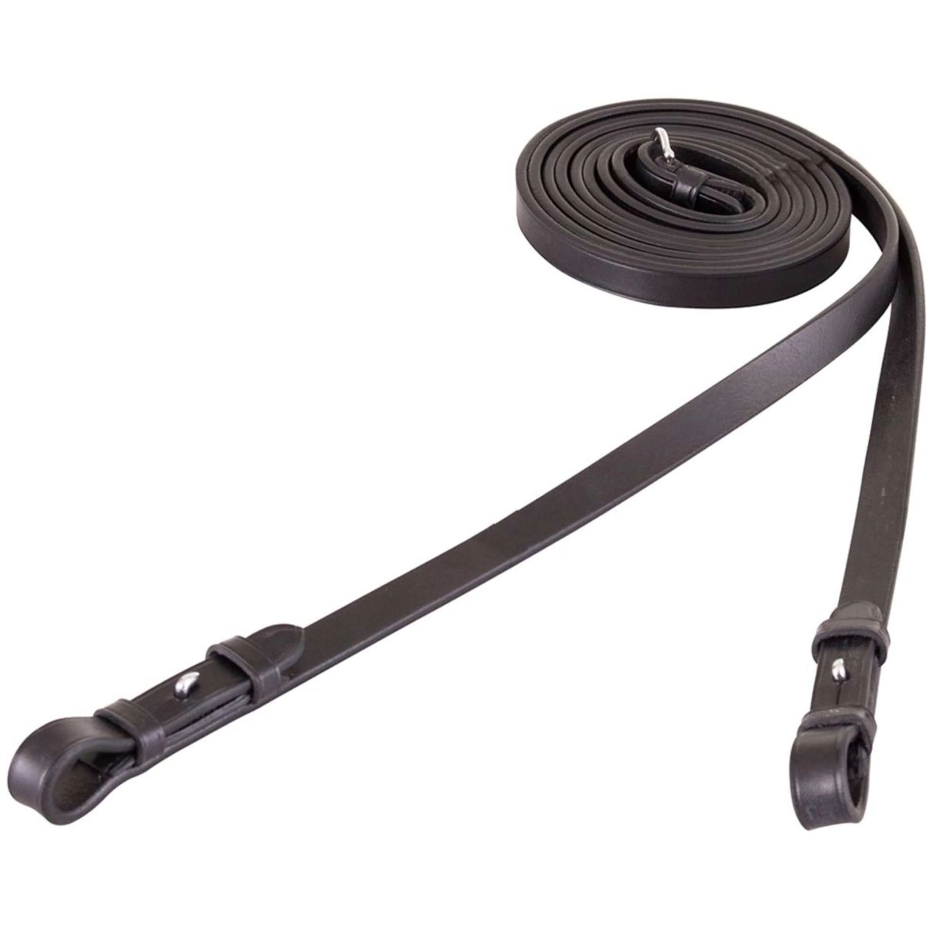 BR Rênes de Dressage Cuir 16mm Blind Noir - Image 3