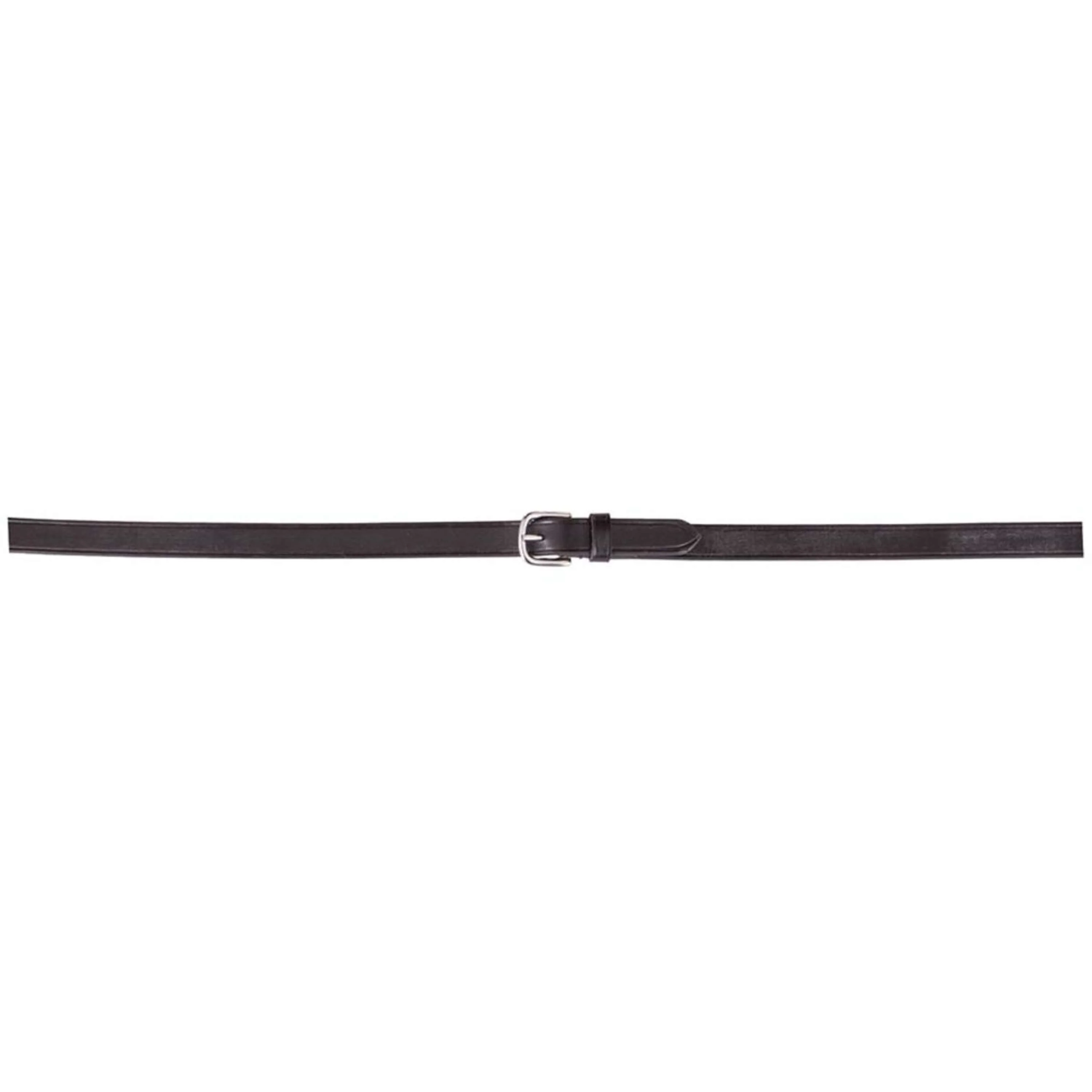 BR Rênes de Dressage Cuir/Caoutchouc Arrêts 16mm Noir - Image 2