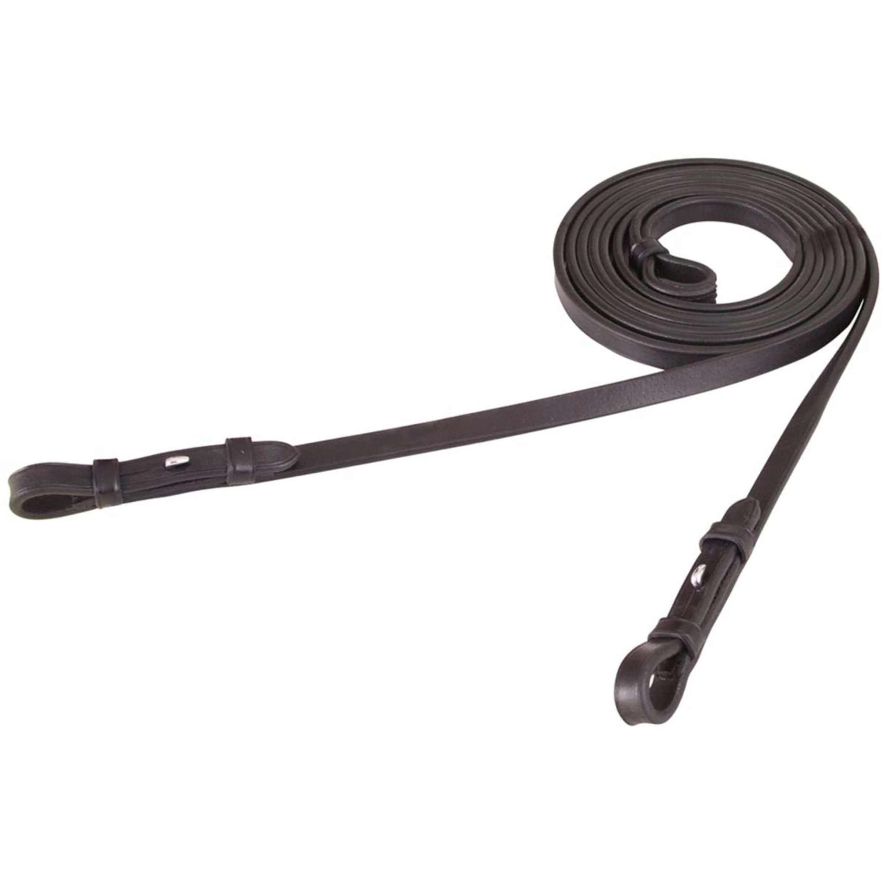 BR Rênes de Dressage Cuir Fermé 13mm Blind Noir - Image 3
