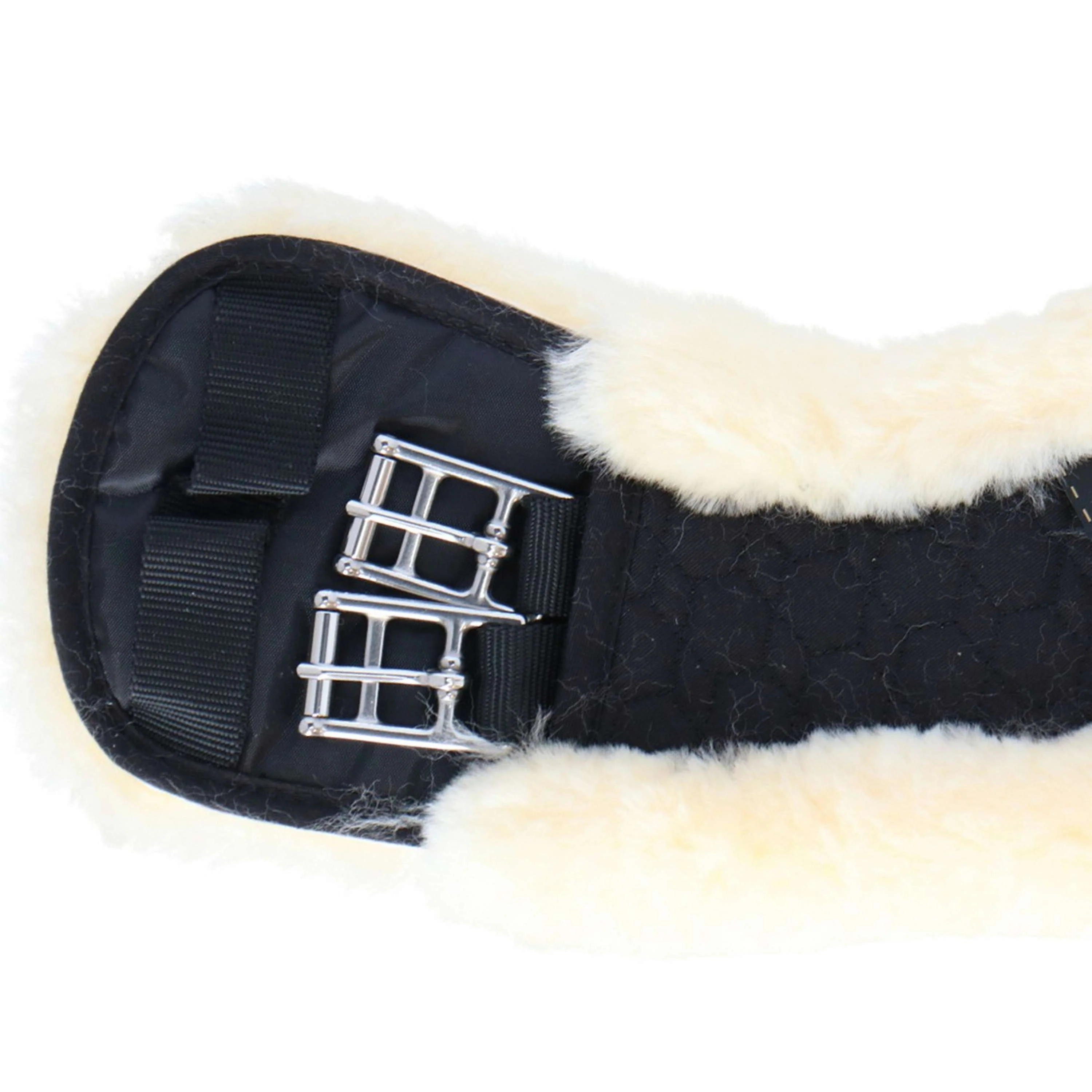 BR Sangle Eclipse Rond avec Sheepskin Noir - Image 3