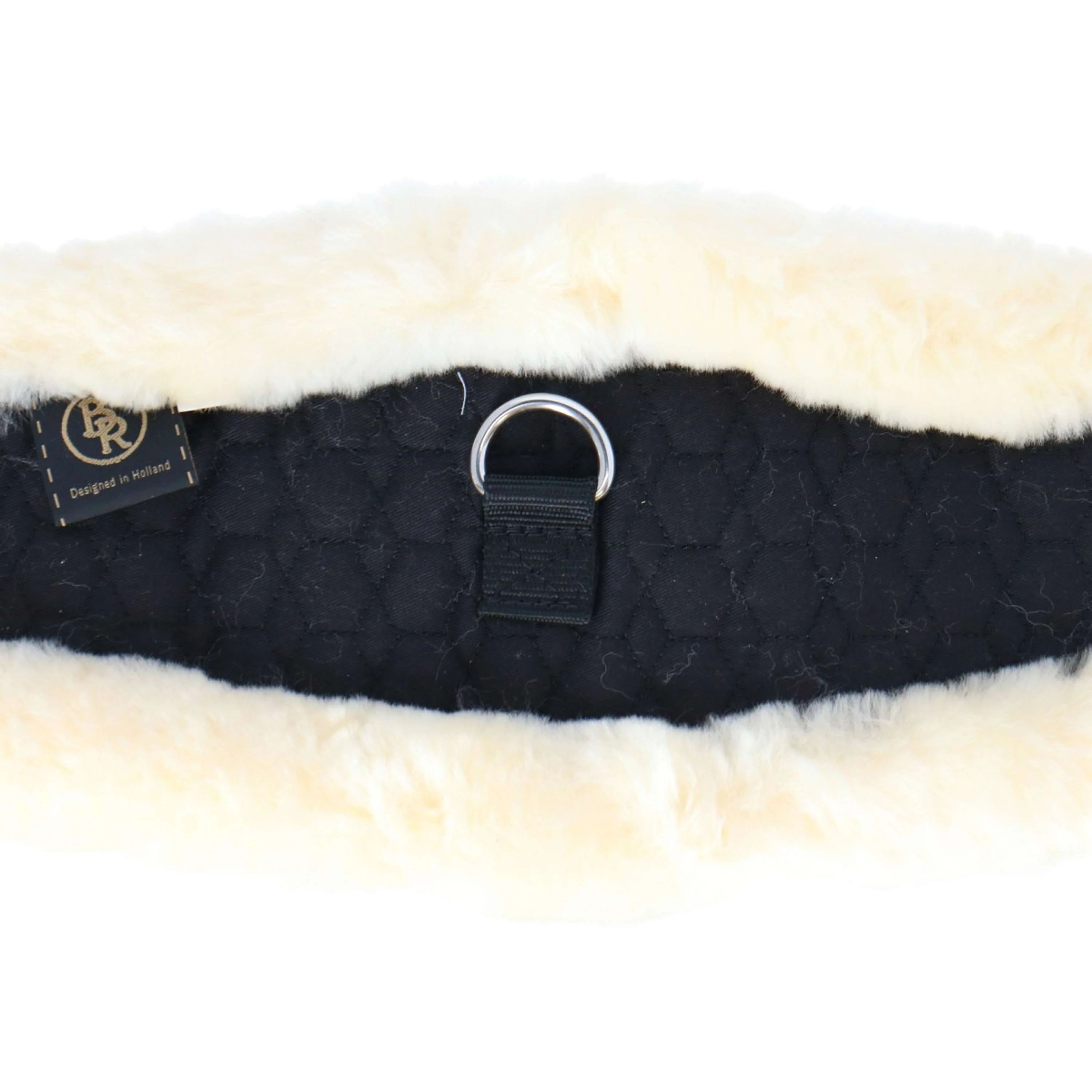 BR Sangle Eclipse Rond avec Sheepskin Noir - Image 4