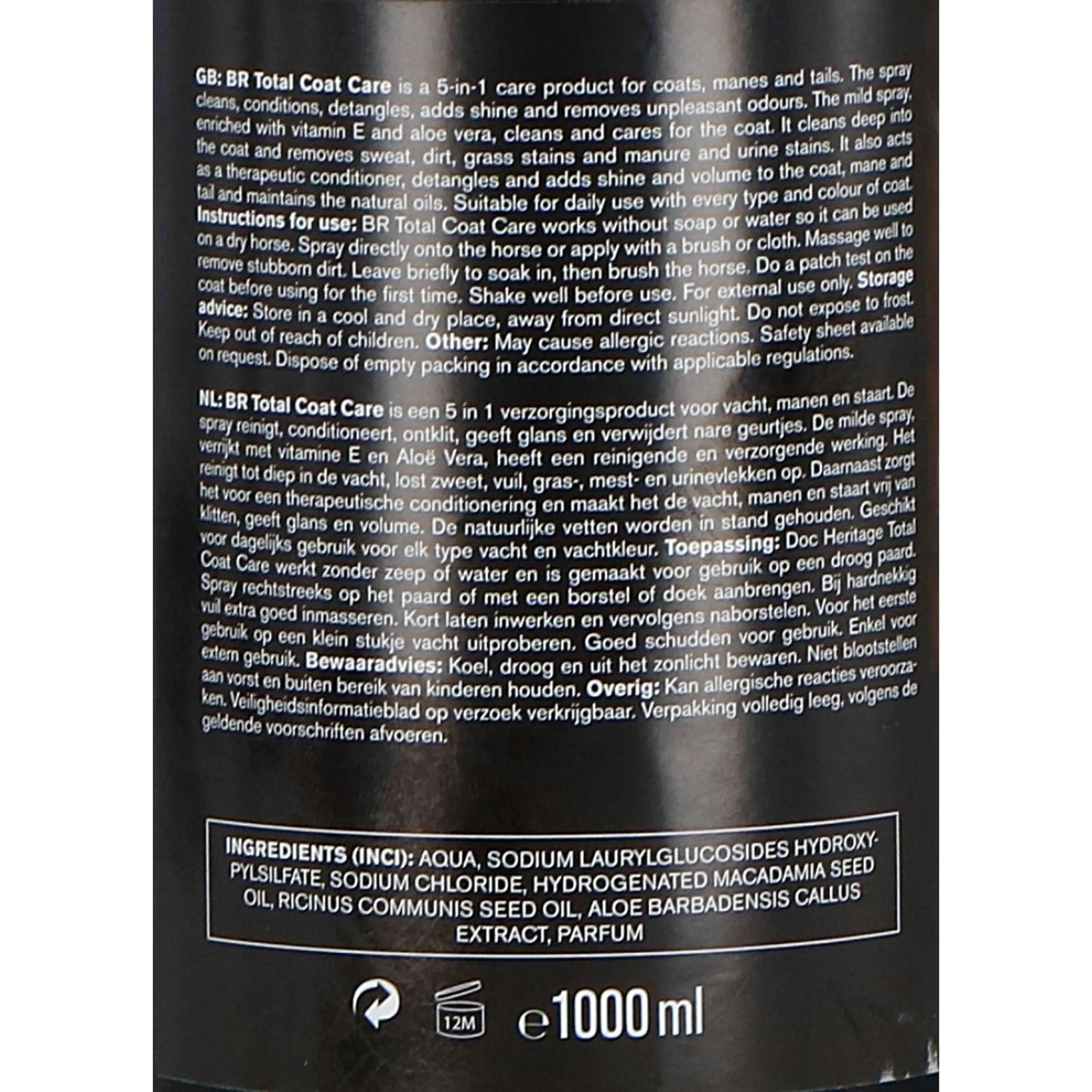 BR Spray Soin Pelage Total Coat Care Spray - Image 5