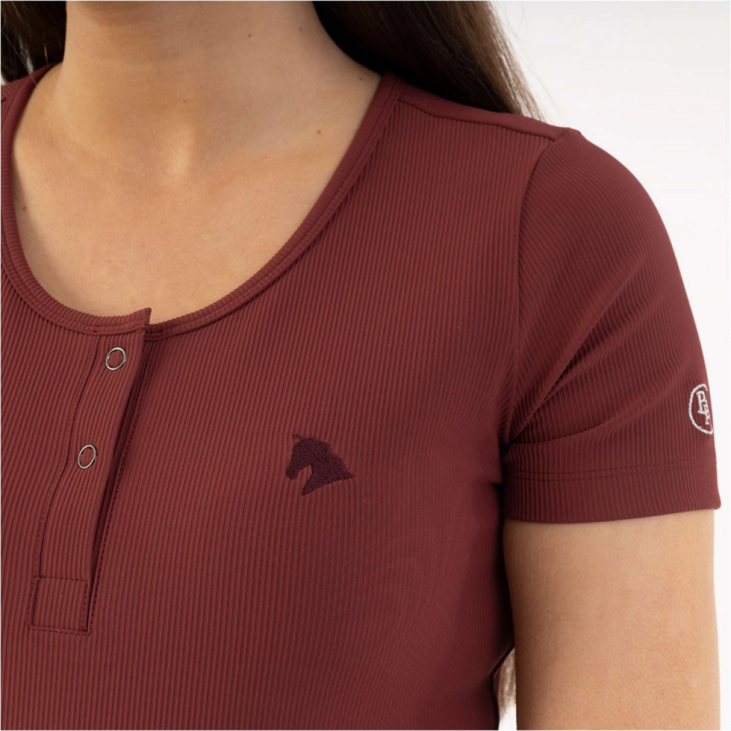 BR T-Shirt Klaasje New Maroon - Image 4