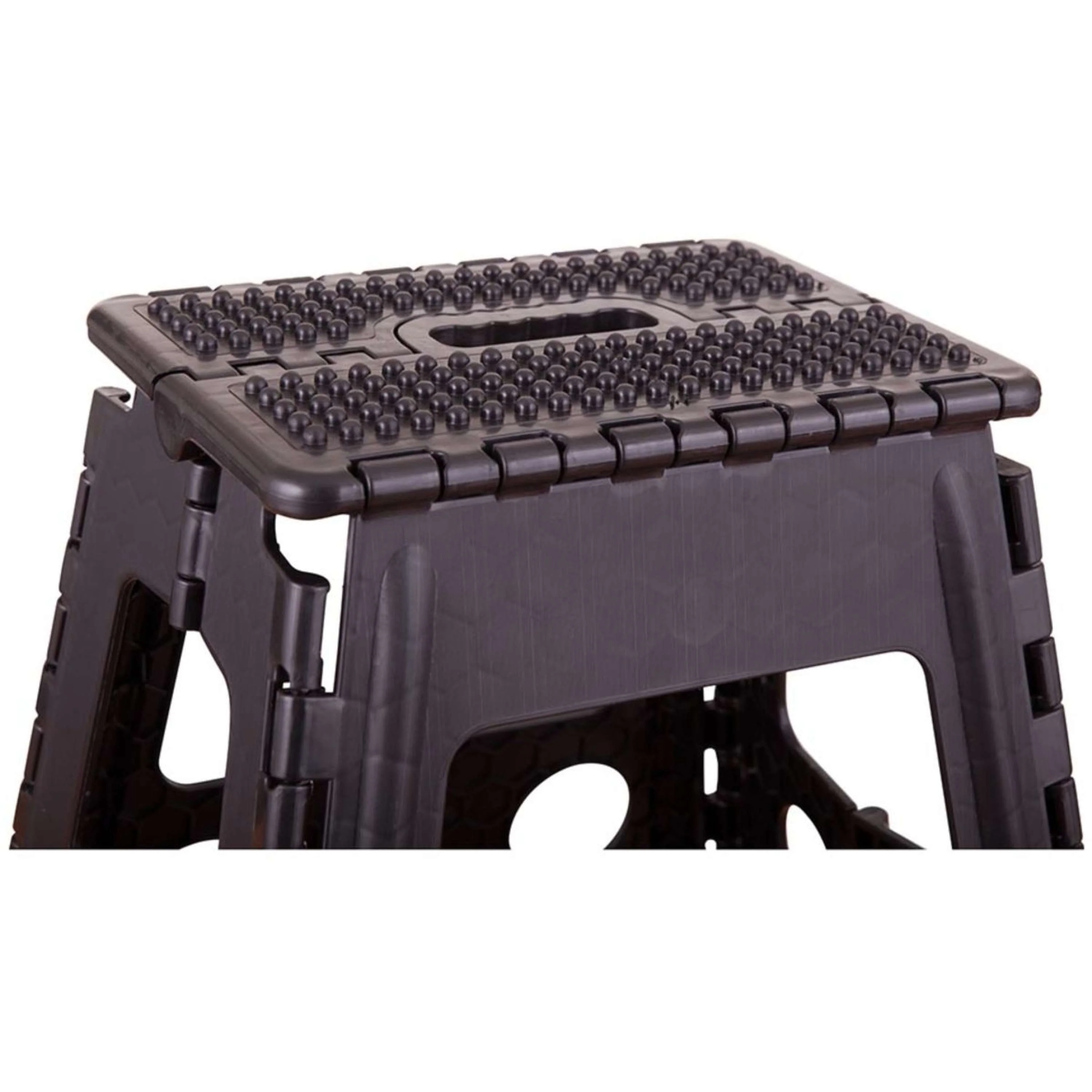 BR Tabouret/Marche-Pied Plastique Dépliable Noir - Image 3