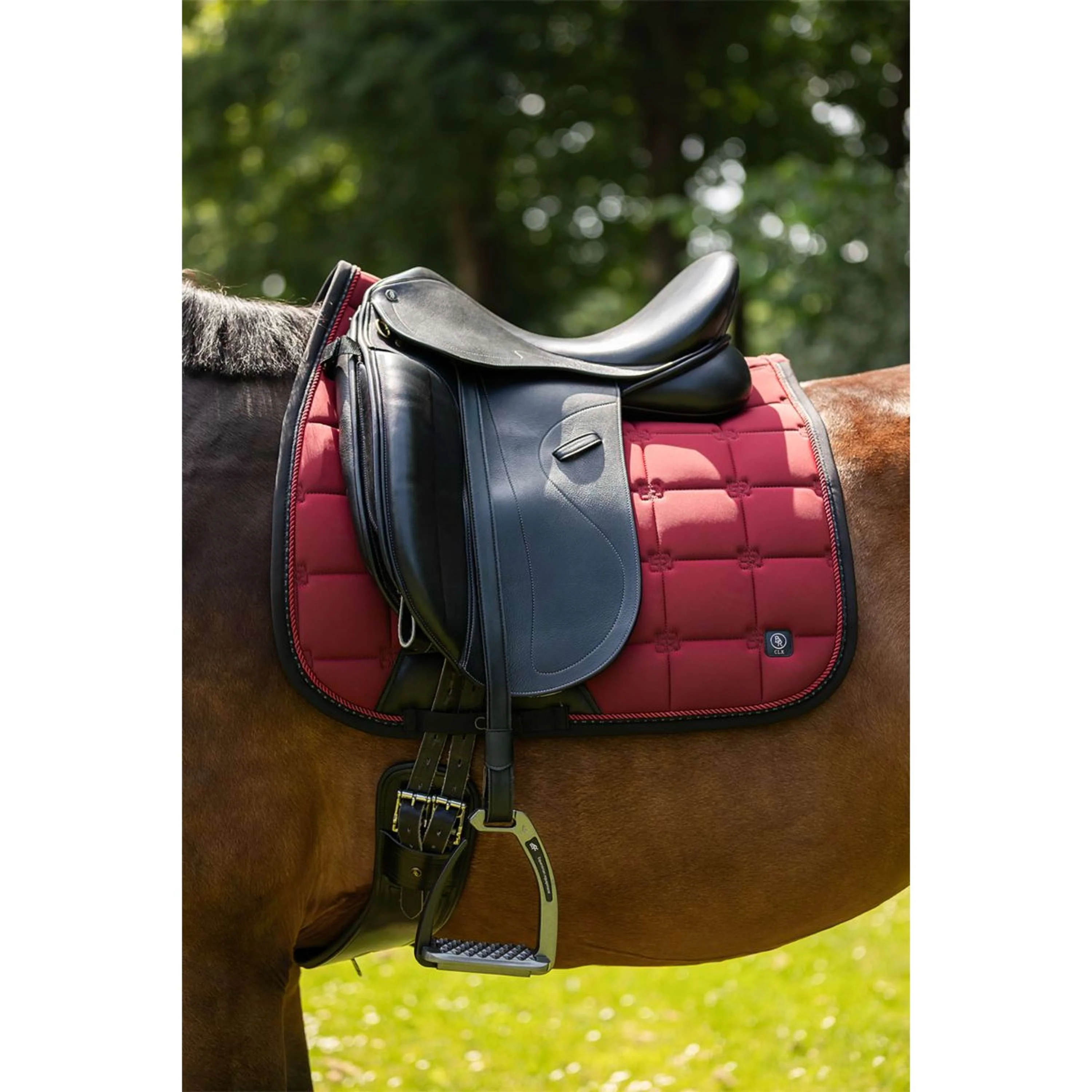 BR Tapis de Selle CLX Dressage Cabernet - Image 6