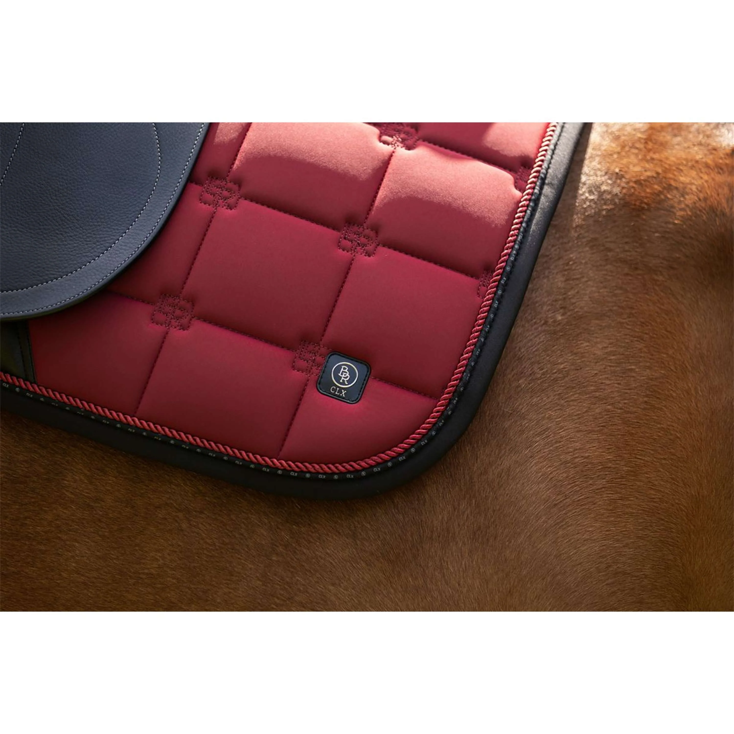 BR Tapis de Selle CLX Dressage Cabernet - Image 8