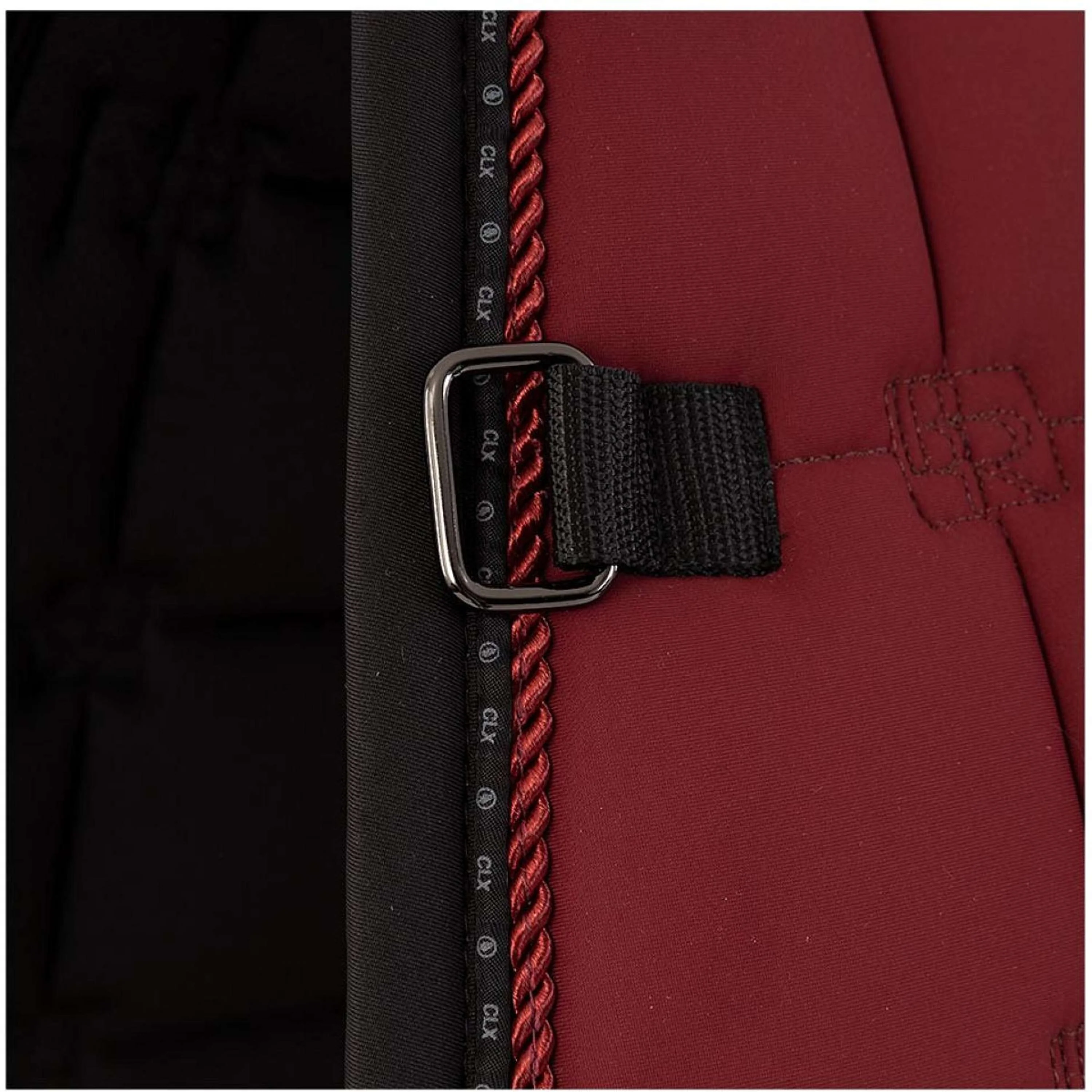 BR Tapis de Selle CLX Dressage Cabernet - Image 3