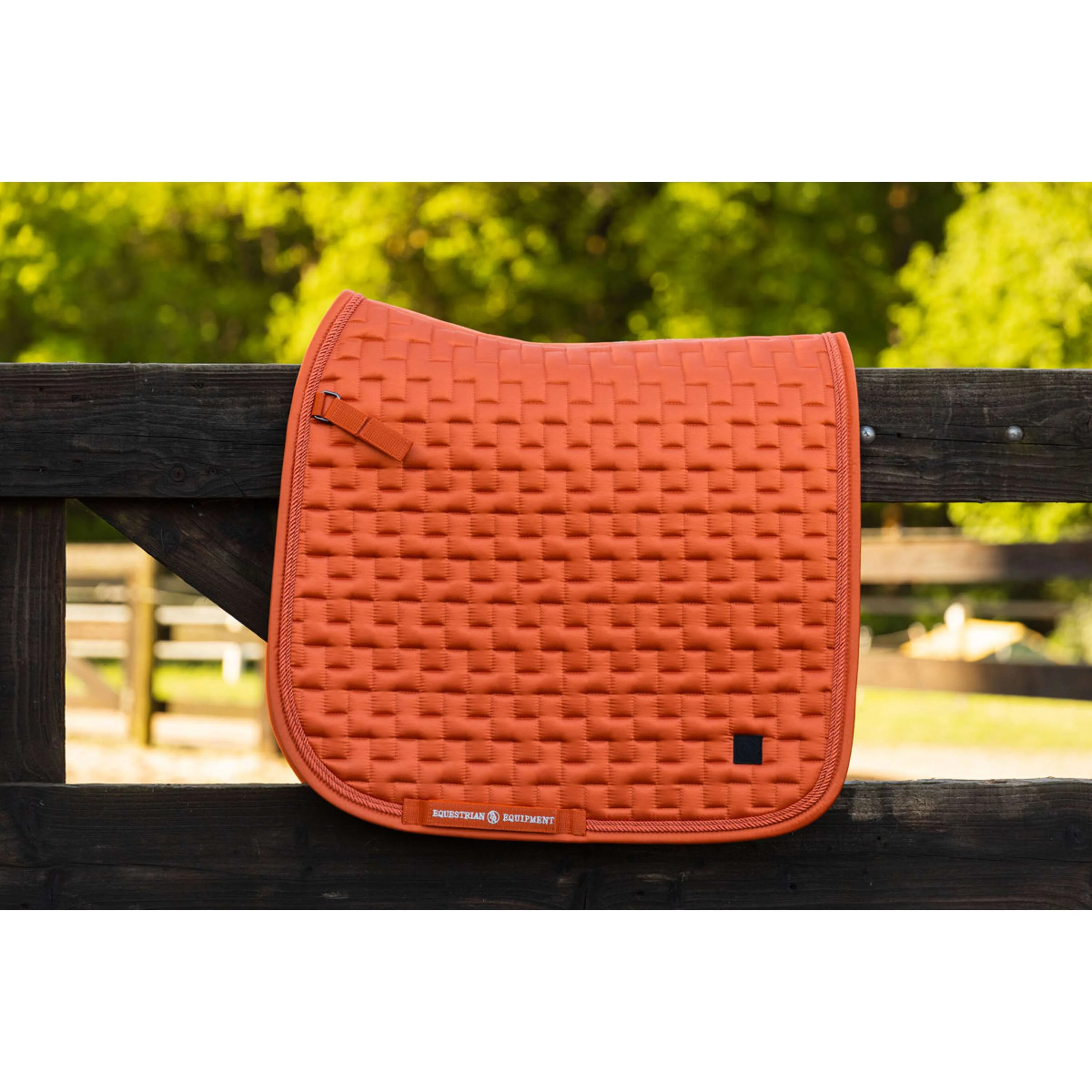 BR Tapis de Selle Katie Dressage Mecca Orange - Image 2