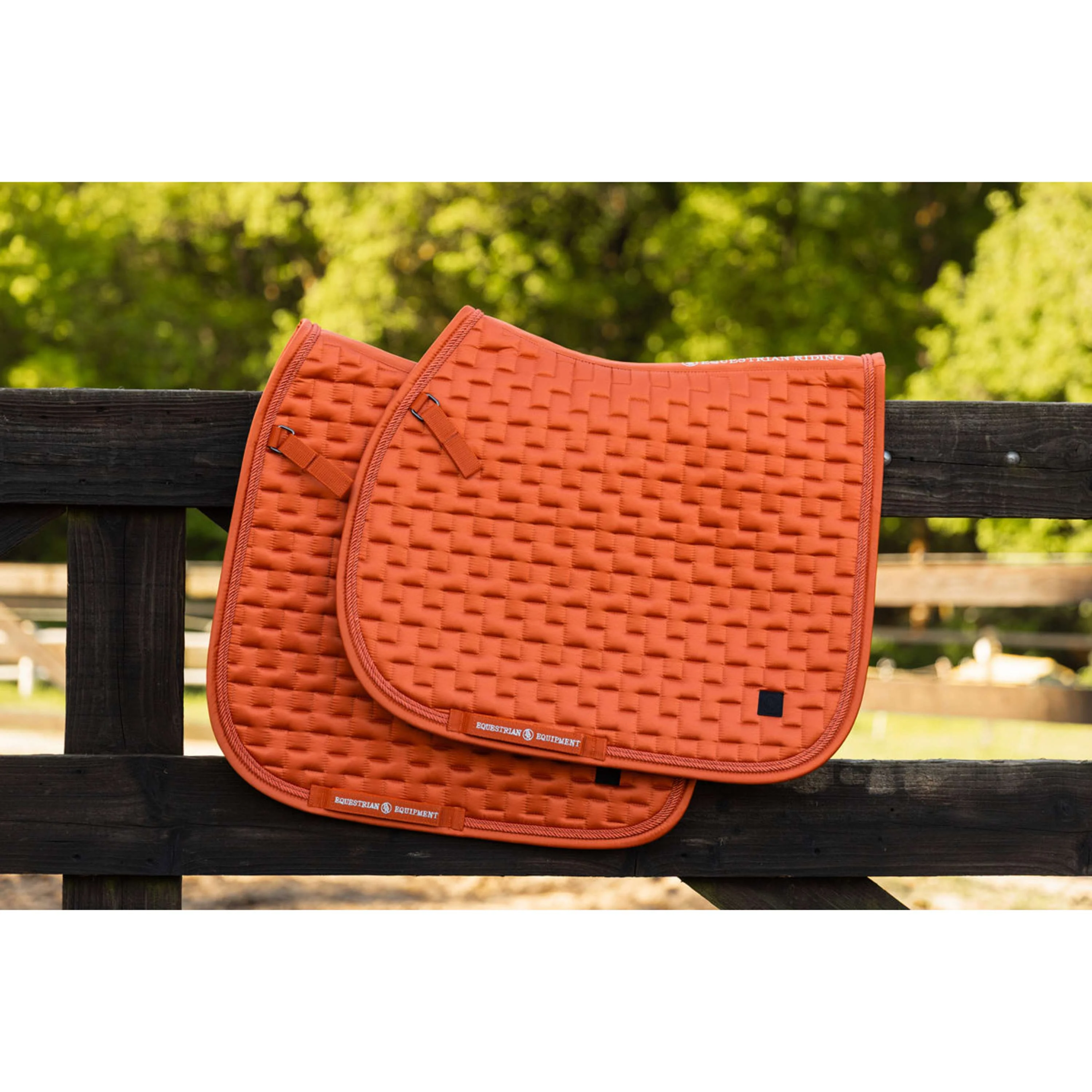 BR Tapis de Selle Katie Polyvalent Mecca Orange - Image 2