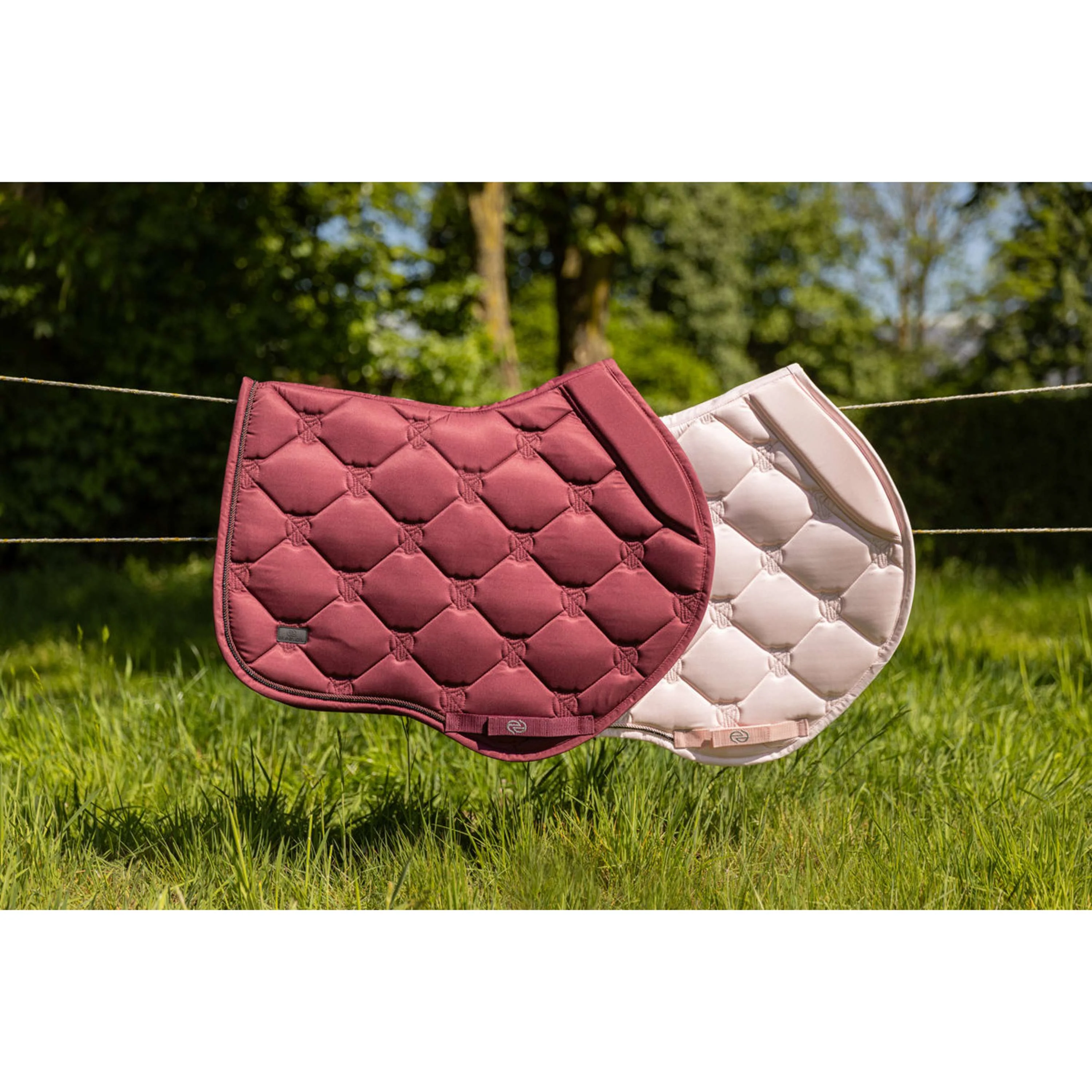 BR Tapis de Selle Kato de Saut New Maroon - Image 2