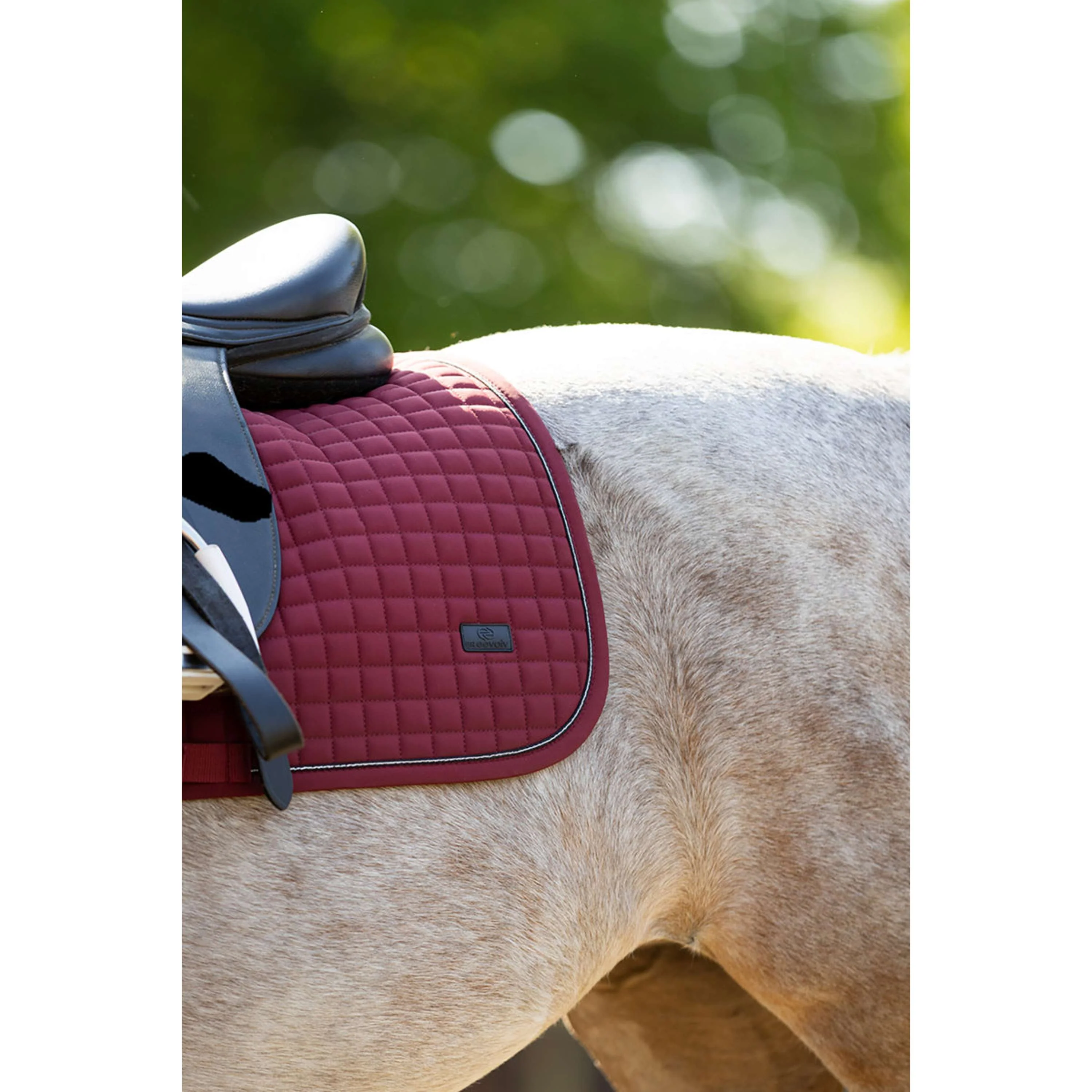 BR Tapis de Selle Kilian Dressage New Maroon - Image 2