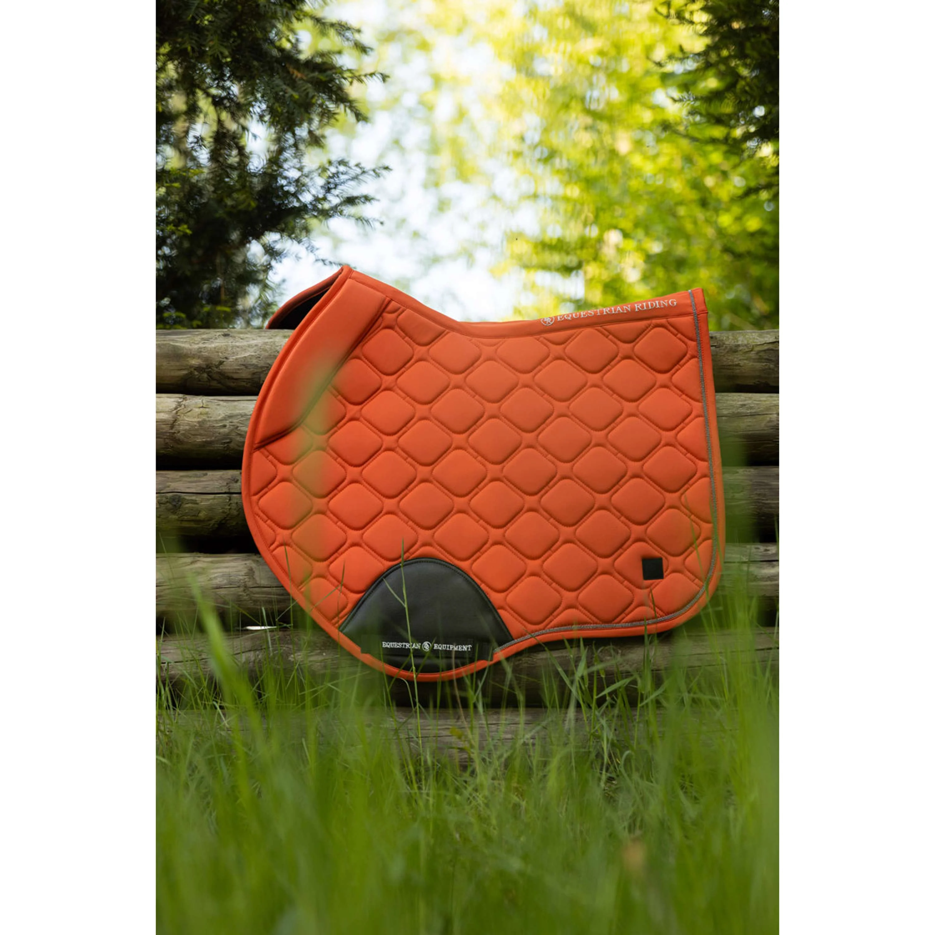 BR Tapis de Selle Knox de Saut Mecca Orange - Image 2