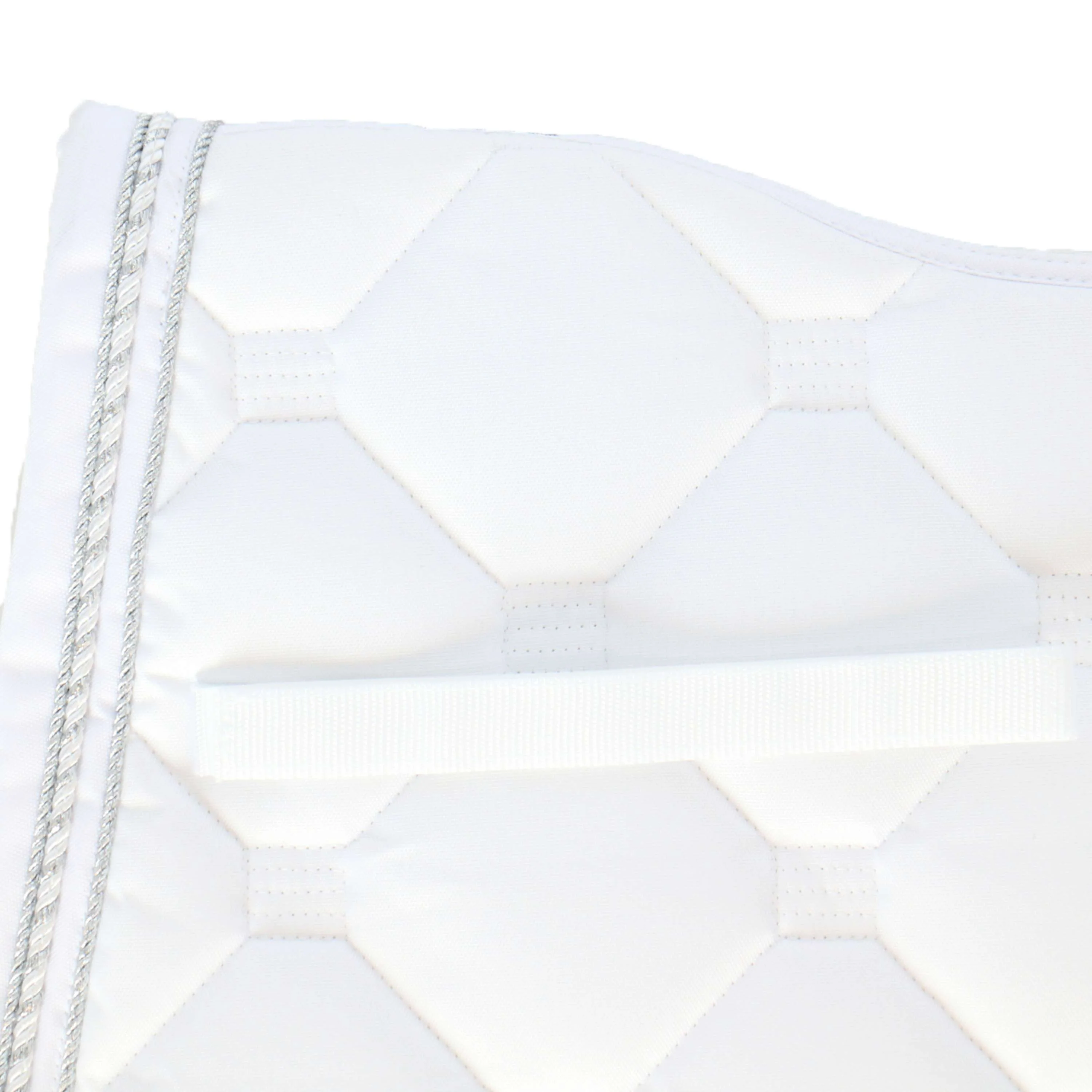 BR Tapis de Selle Sublime Airflow Dressage Blanc - Image 3