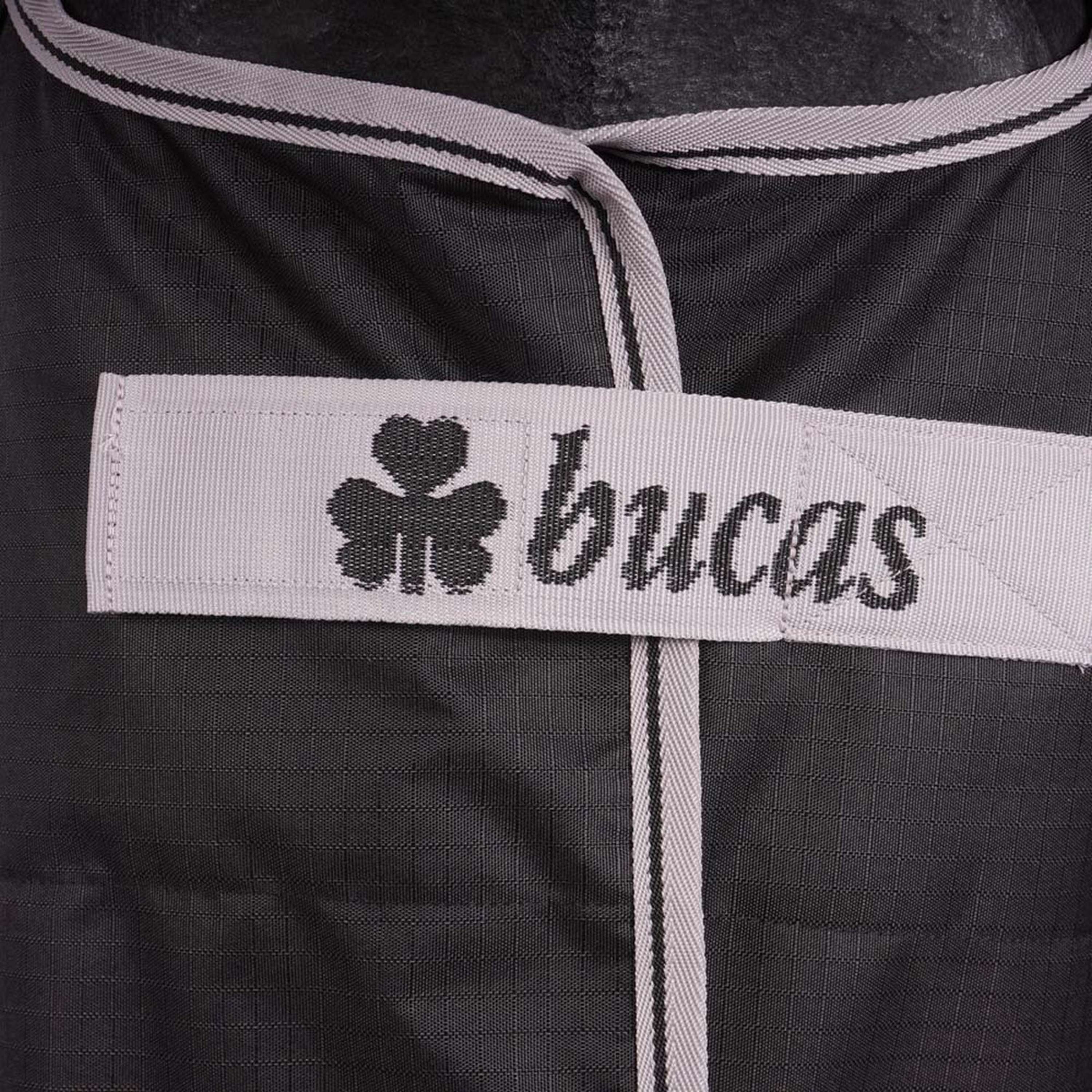 Bucas Anniversary Turnout Stay-Dry 150g Black/Silver - Image 3