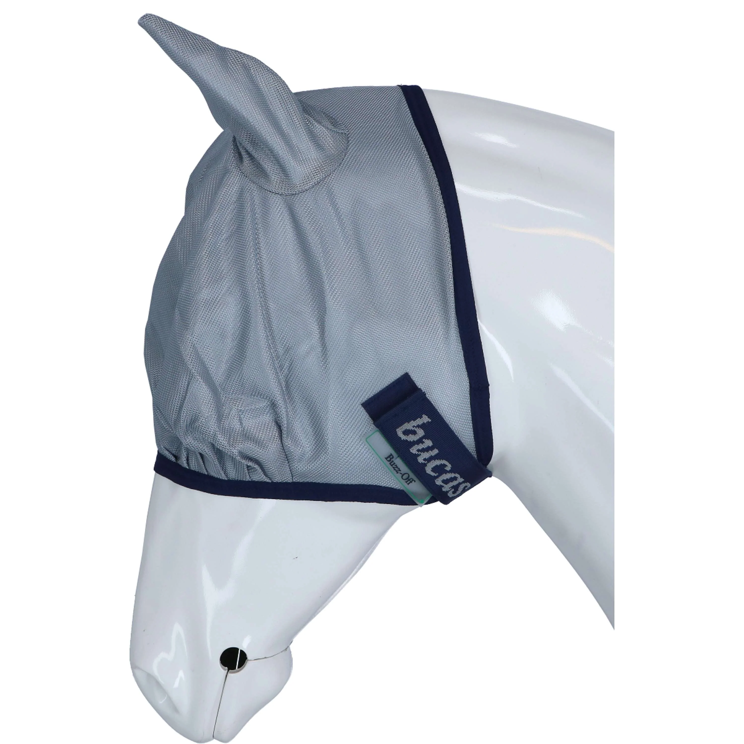 Bucas Buzz-Off Fly Mask Bleu - Image 4