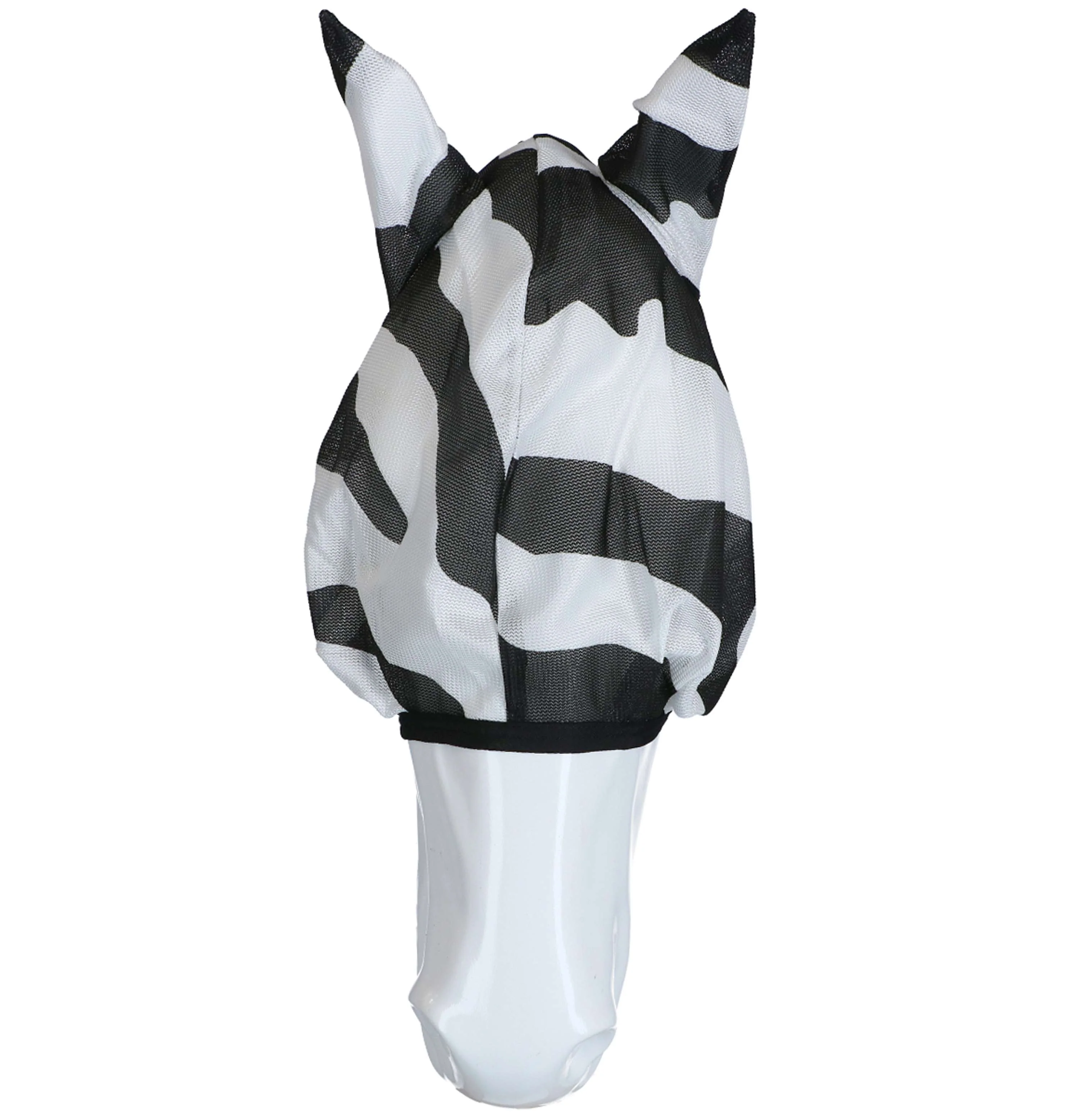Bucas Buzz-Off Fly Mask Zebra - Image 3